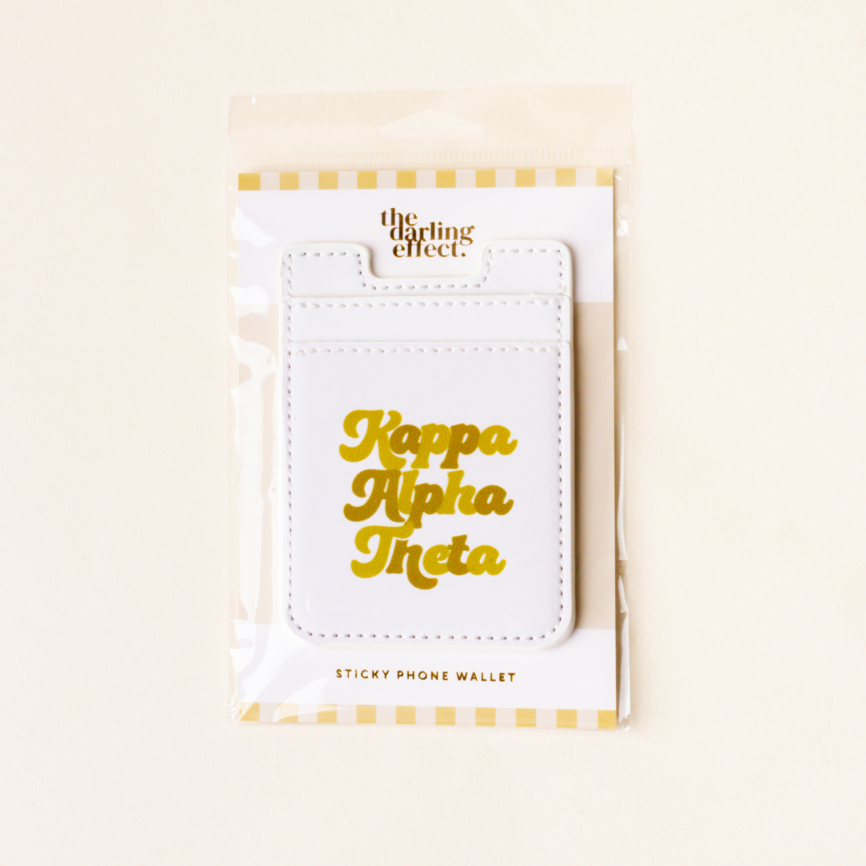 Picture of Sorority Stick-On Phone Wallet-Kappa Alpha Theta