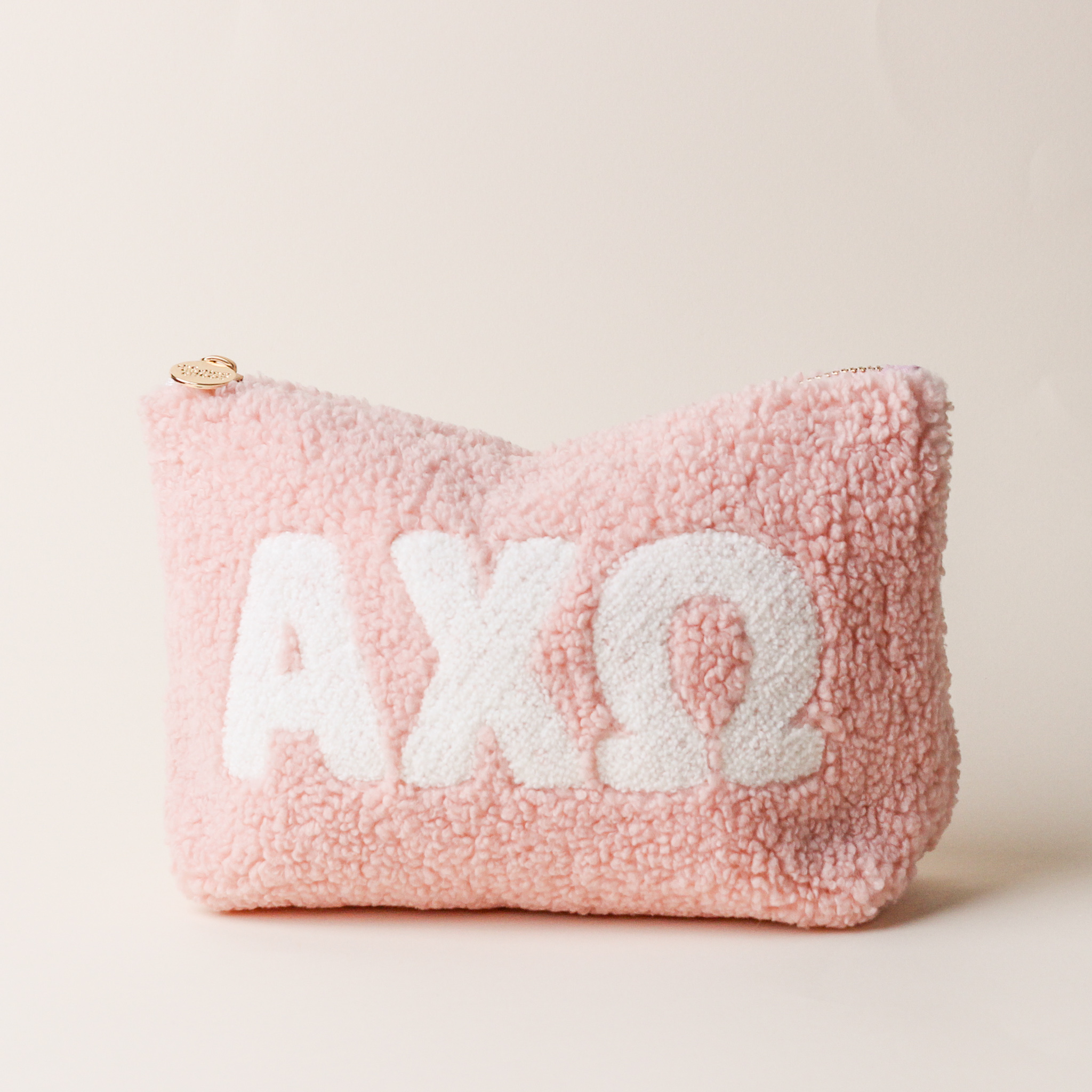 Picture of Sorority Greek Letter Teddy Pouch- Alpha Chi Omega