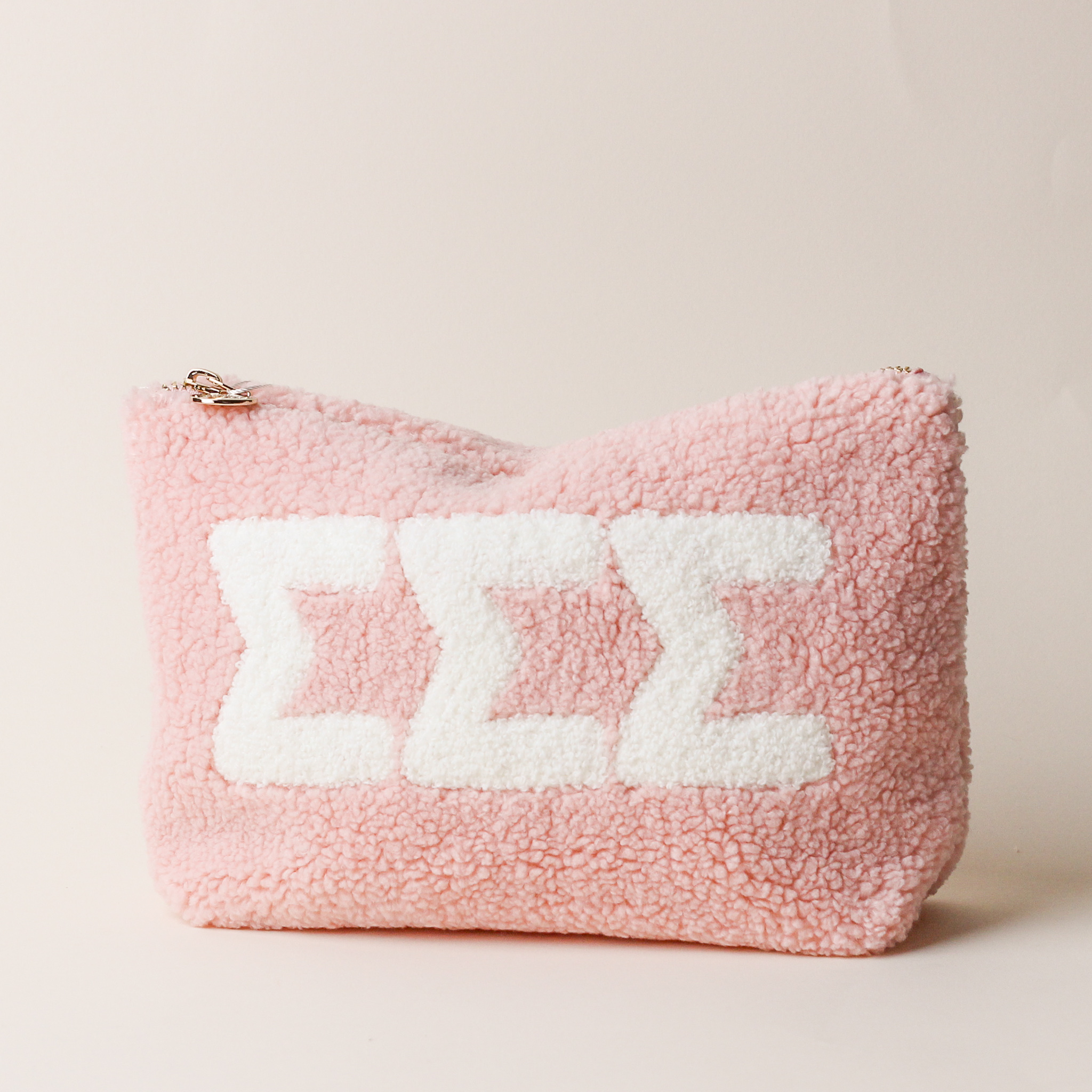 Picture of Sorority Greek Letter Teddy Pouch- Sigma Sigma Sig
