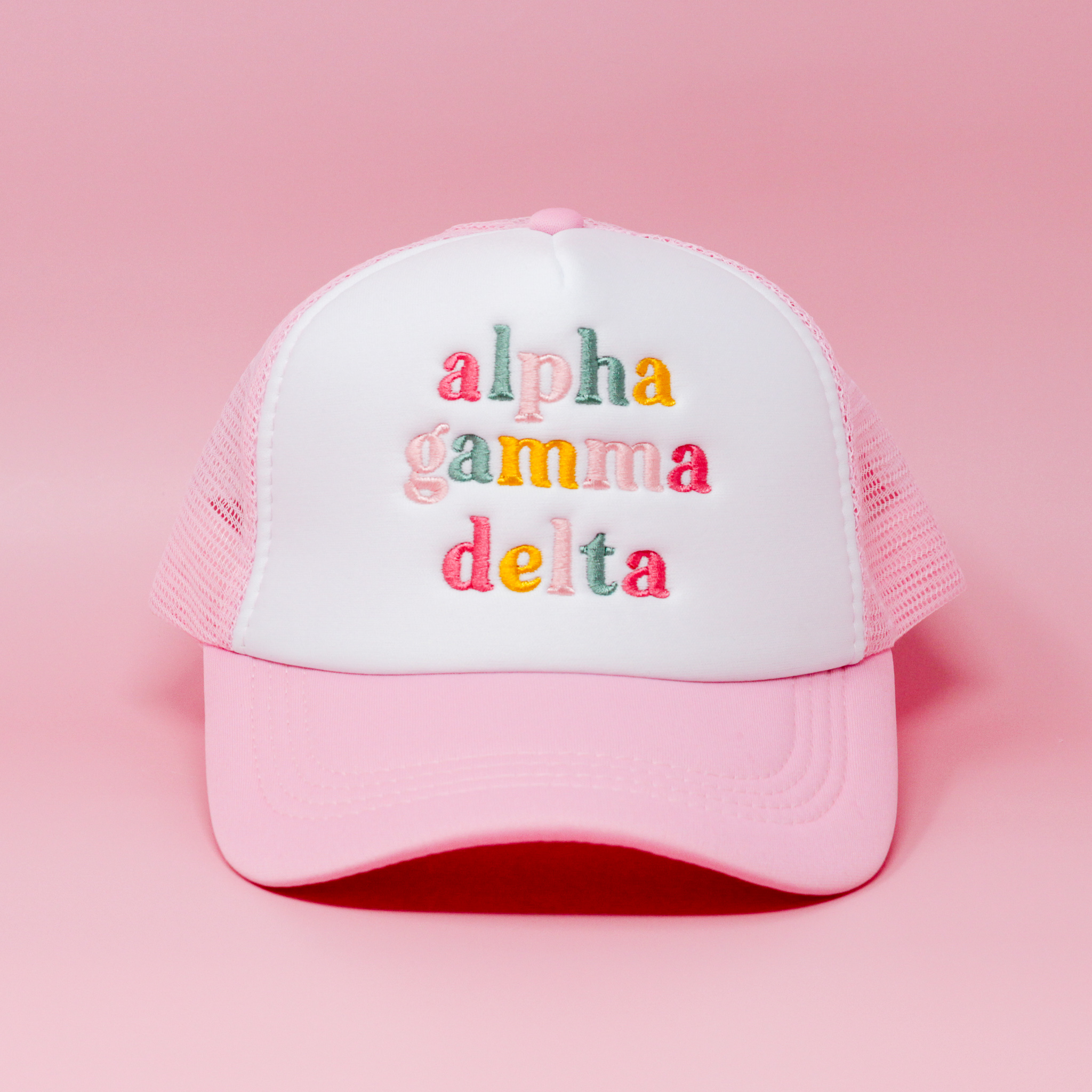 Picture of Sorority Greek Hat - Alpha Gamma Delta