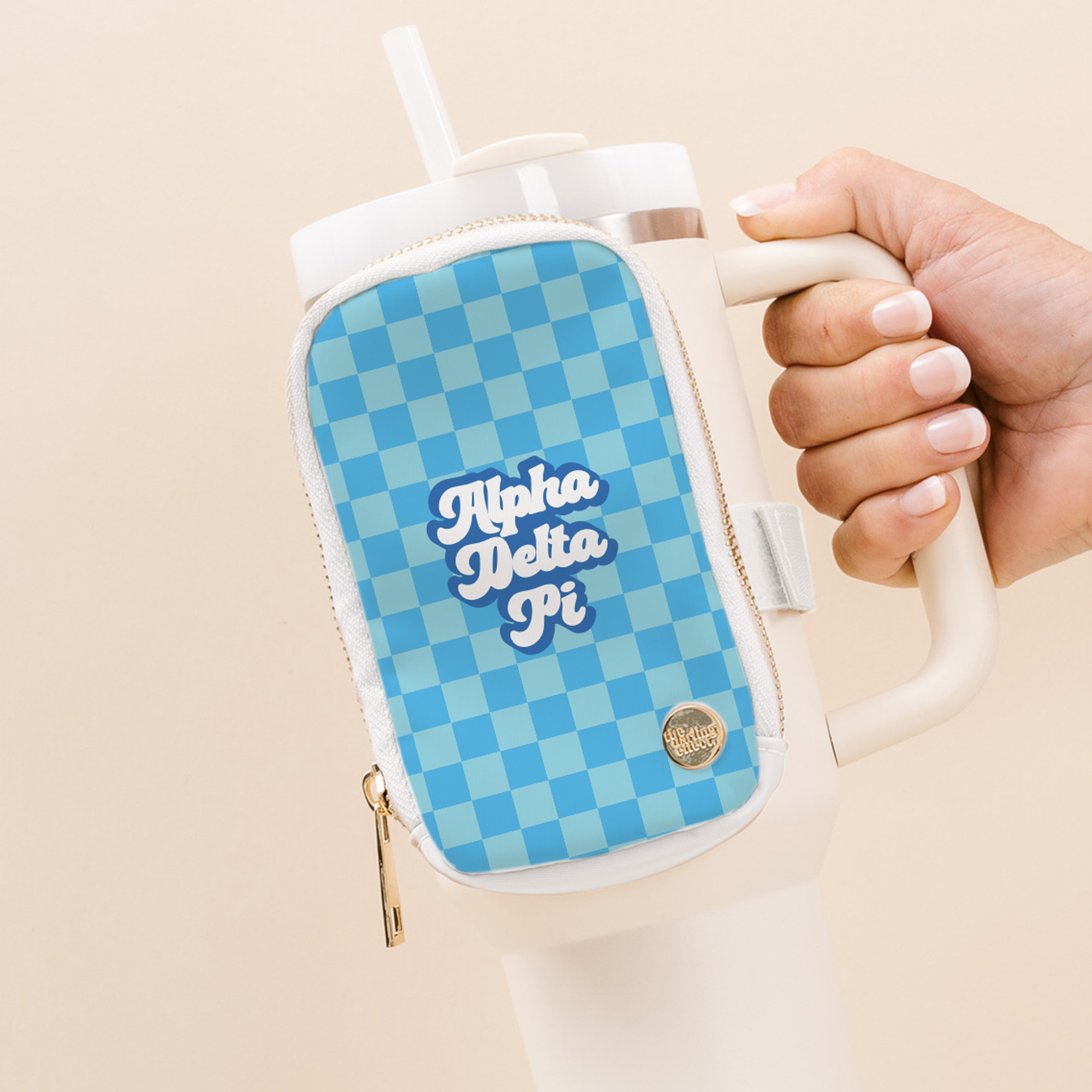 Picture of Sorority Tumbler Fanny Pack-Alpha Delta Pi
