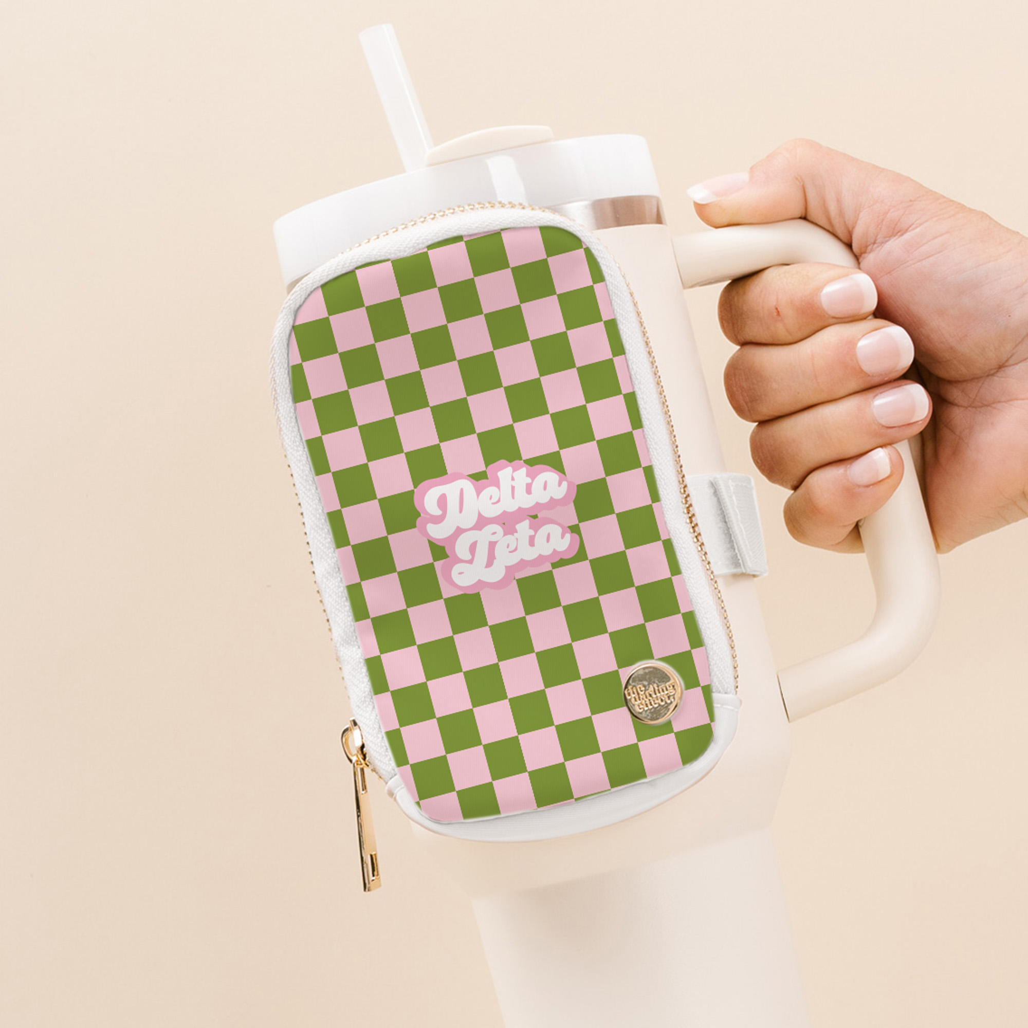 Picture of Sorority Tumbler Fanny Pack-Delta Zeta