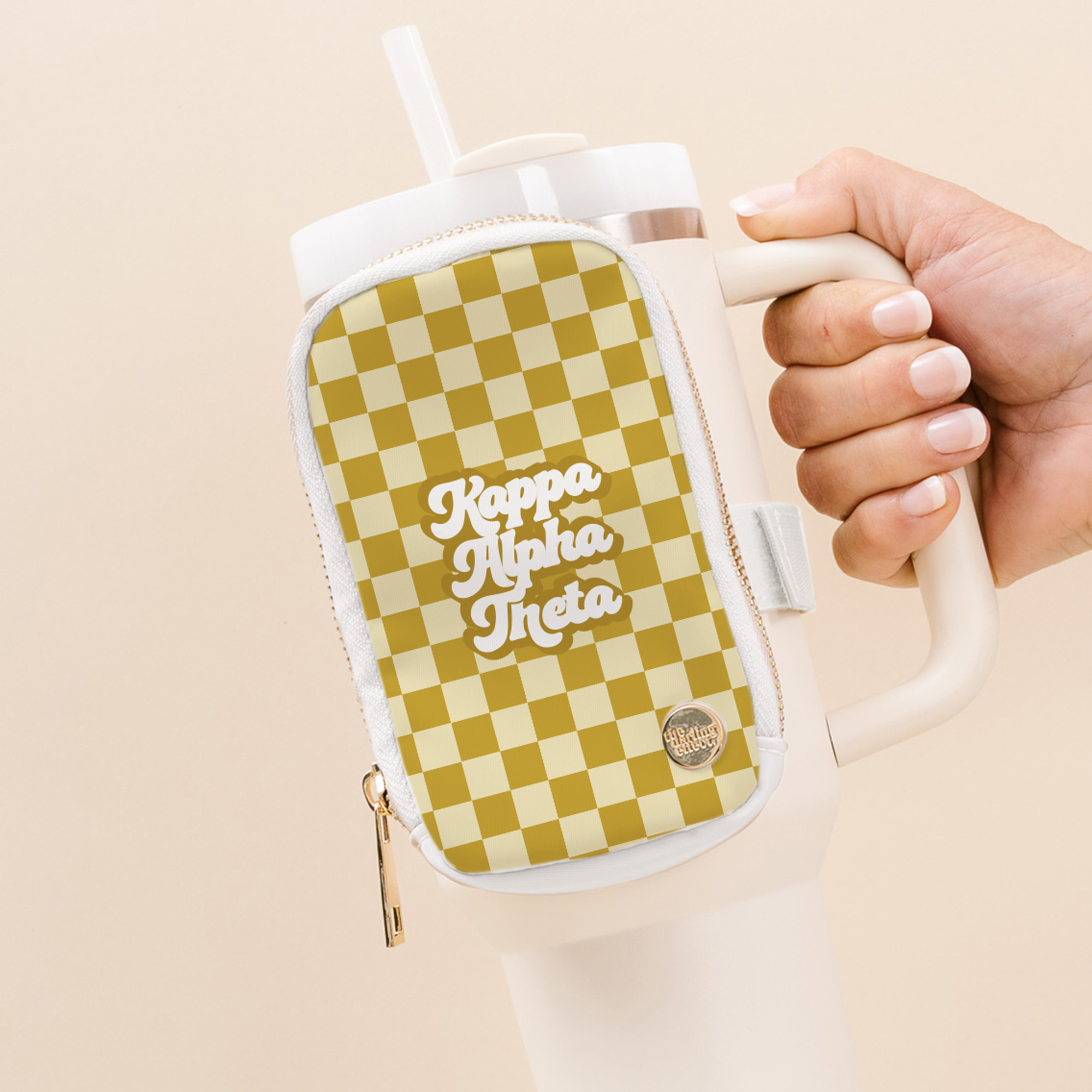 Picture of Sorority Tumbler Fanny Pack-Kappa Alpha Theta