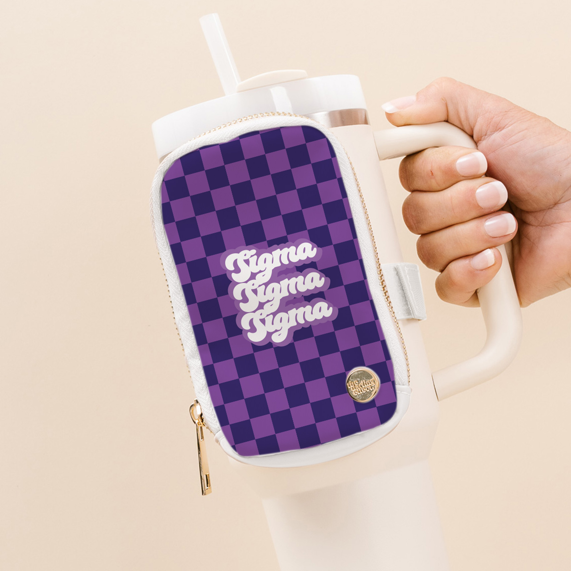 Picture of Sorority Tumbler Fanny Pack-Sigma Sigma Sigma