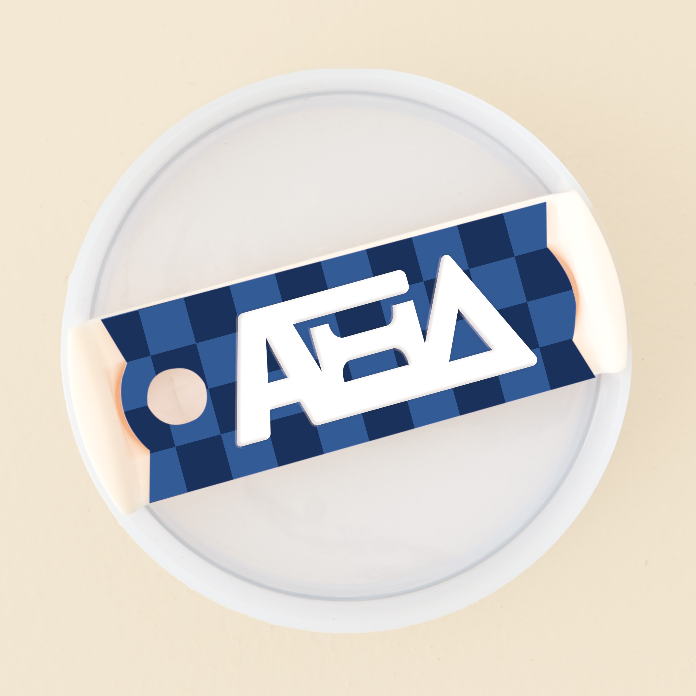 Picture of Sorority Tumbler Lid Tag-Alpha Xi Delta