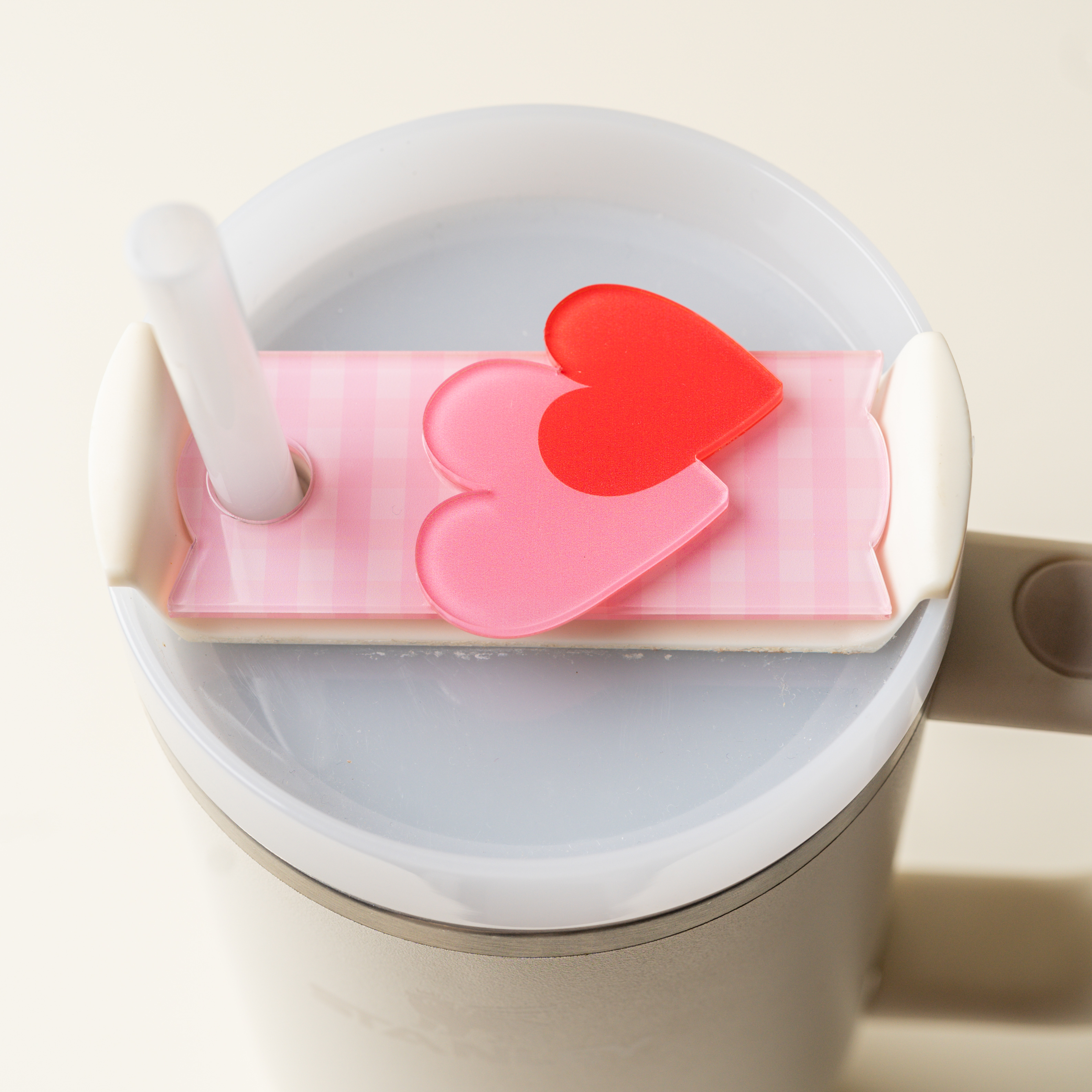 Picture of Tumbler Lid Tag-Charming Gingham