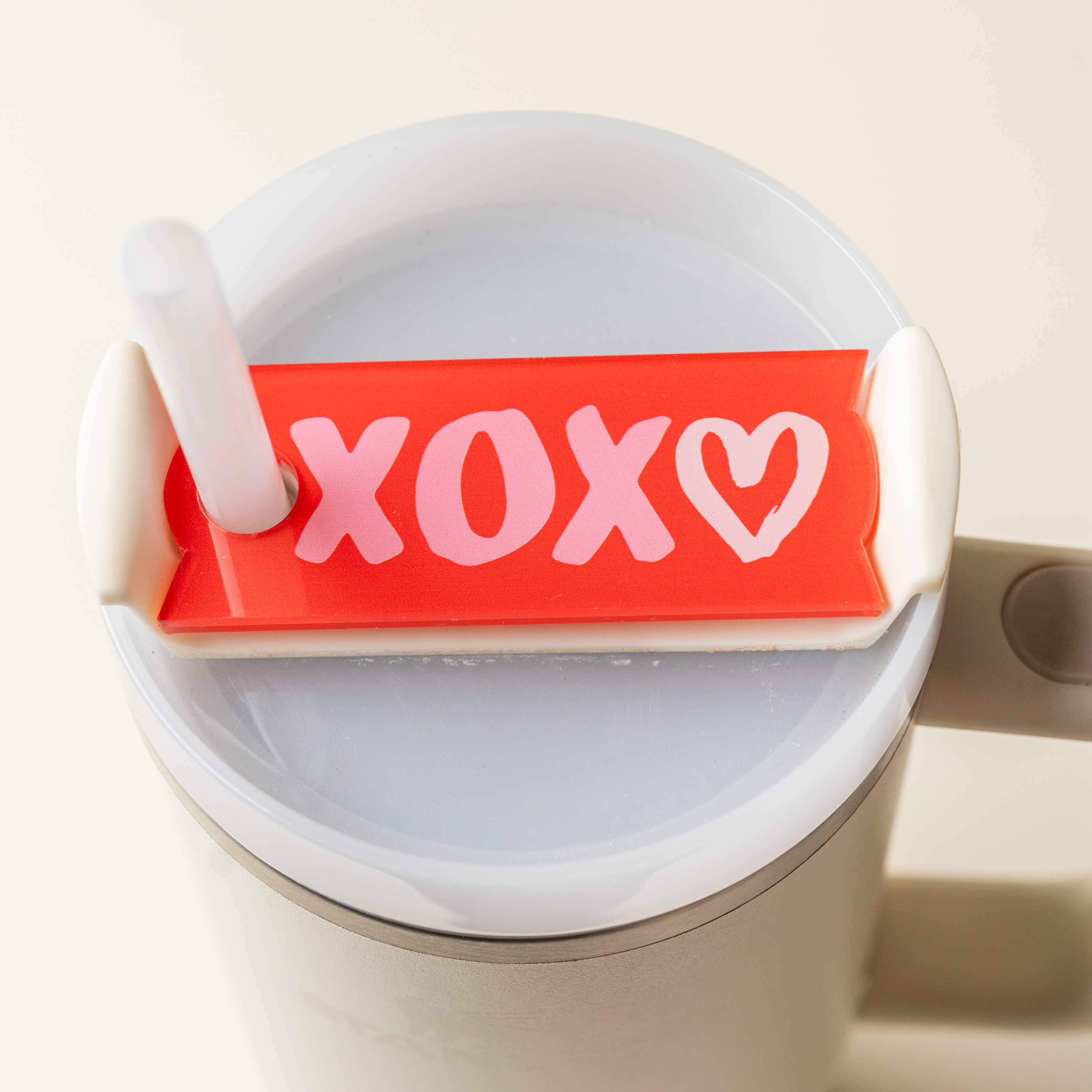 Picture of Tumbler Lid Tag-XOXO
