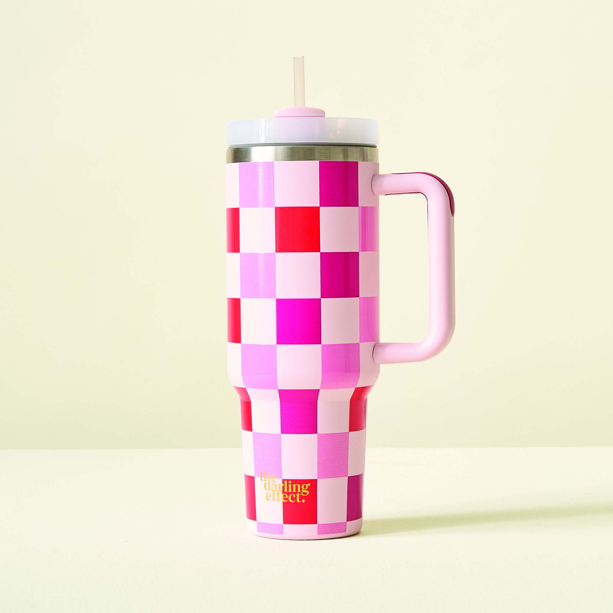 Picture of 40 oz Take Me Everywhere Tumbler-Sweetheart Check