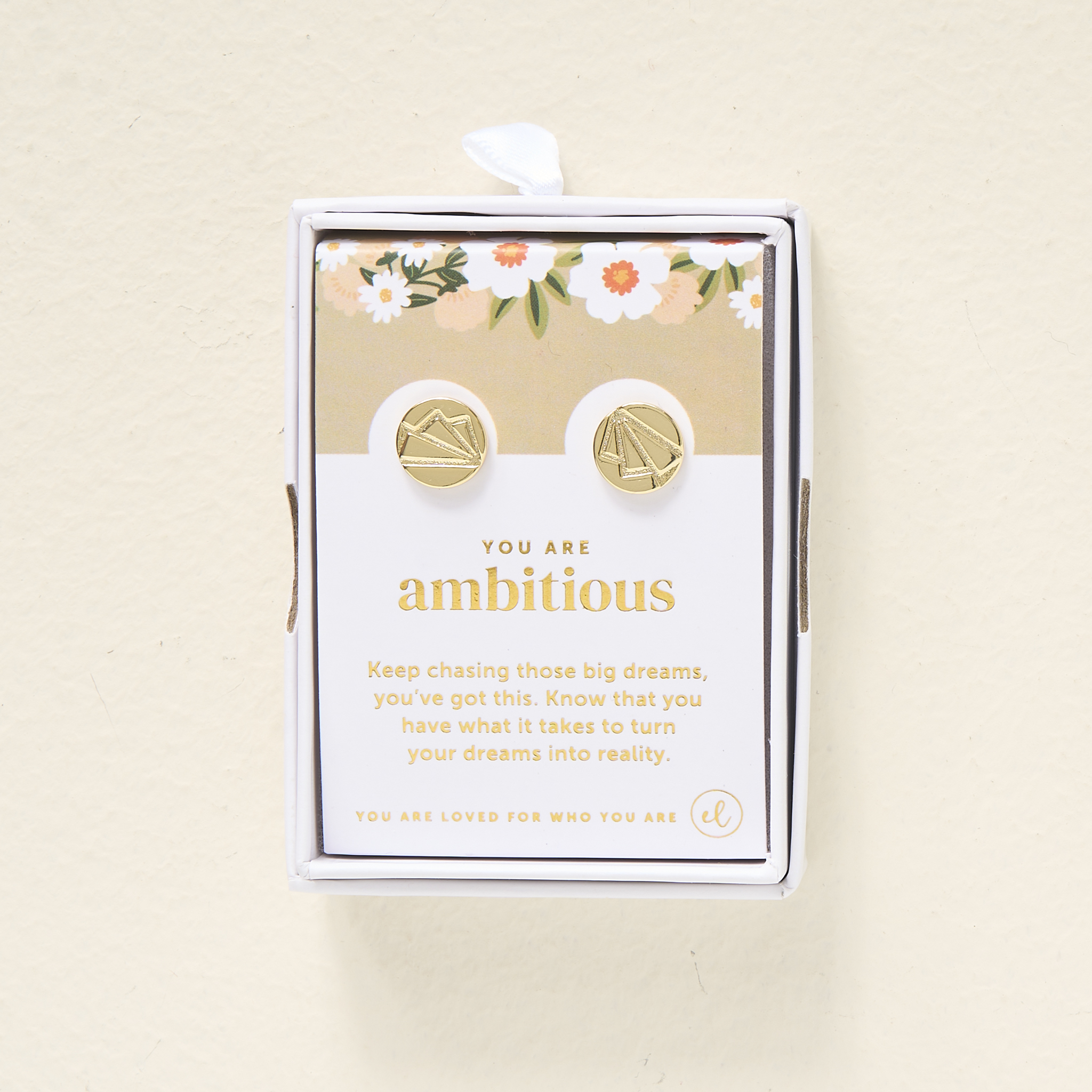 Picture of Ambitious Earrings-Gold