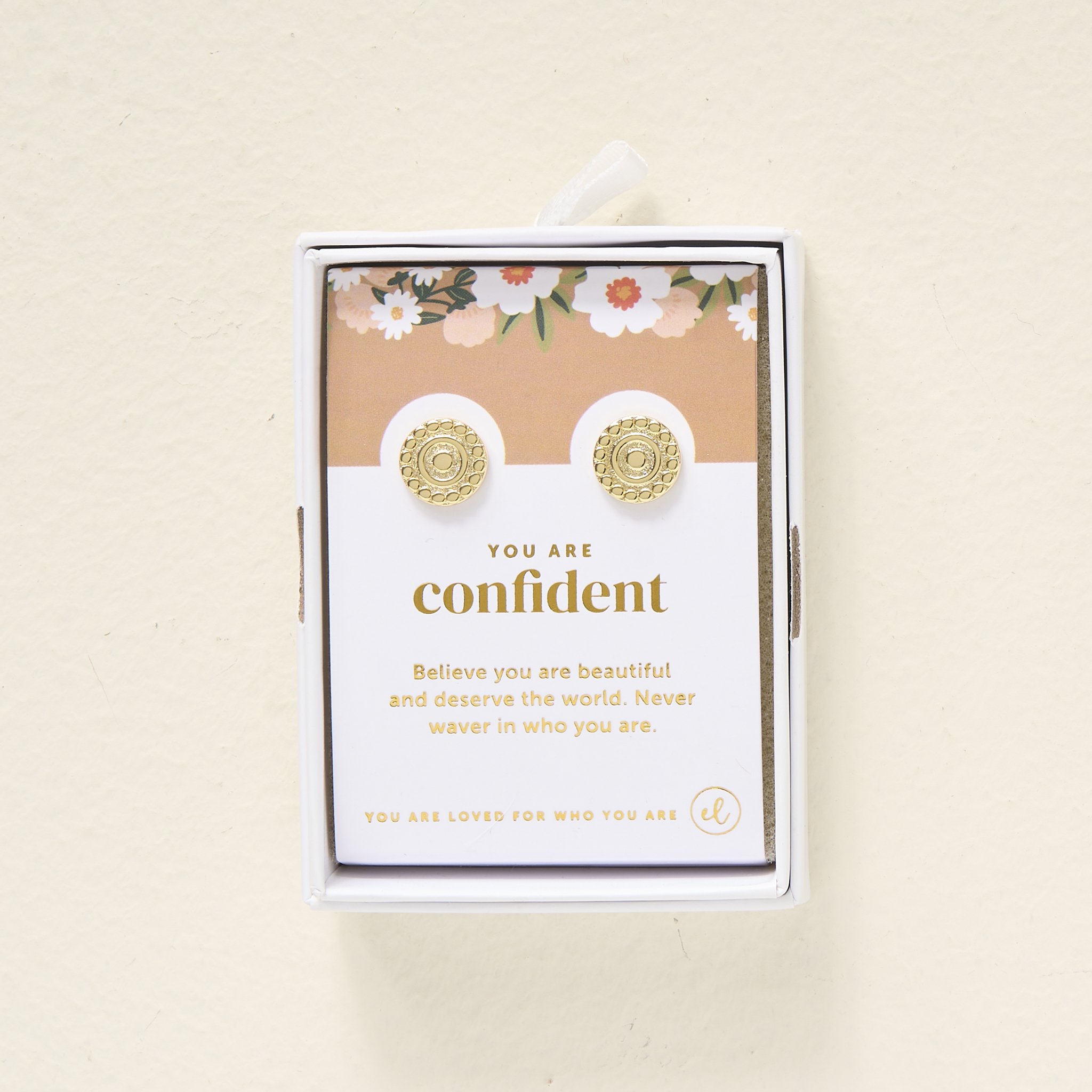 Picture of Confident Earrings-Gold
