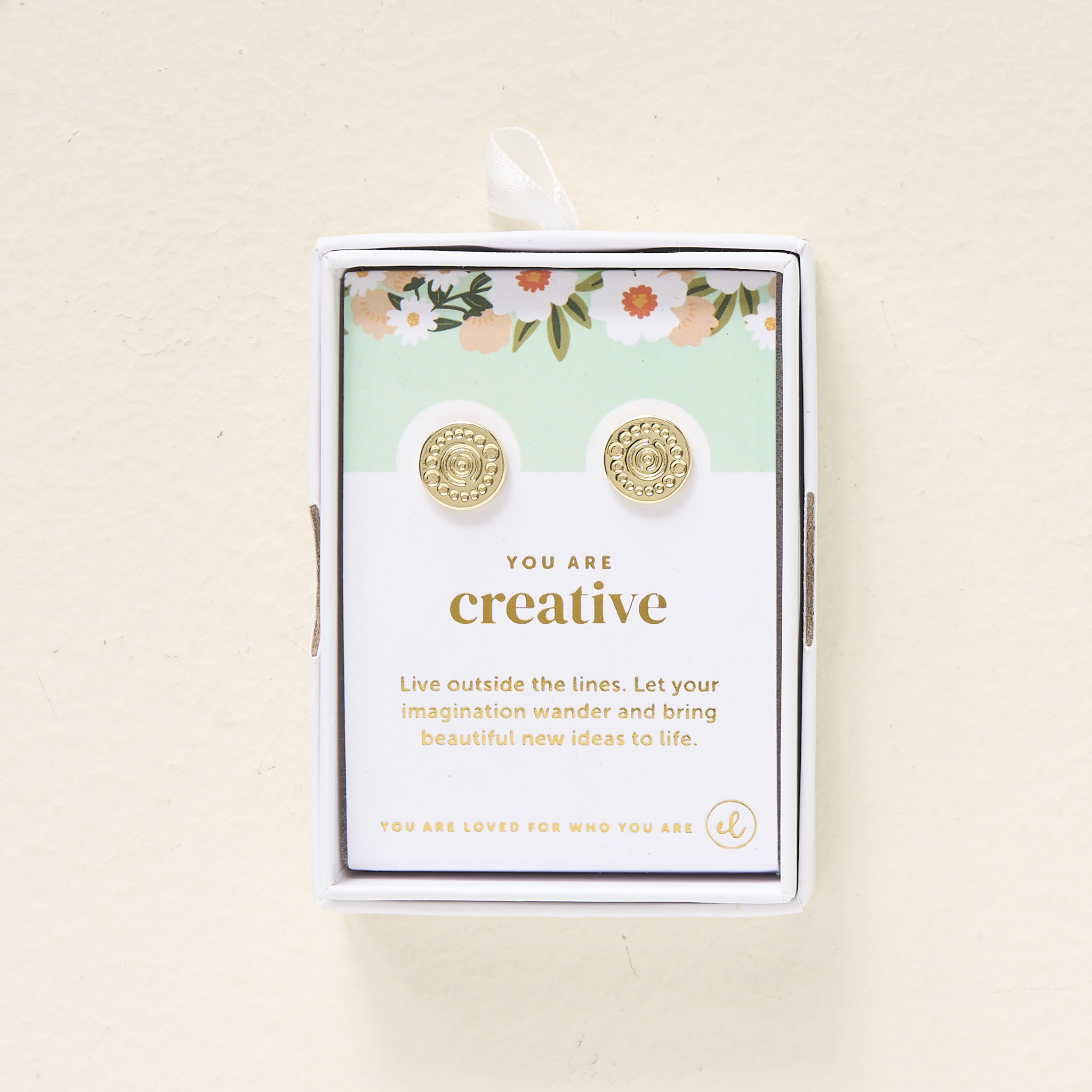 Picture of Creative Earrings-Gold