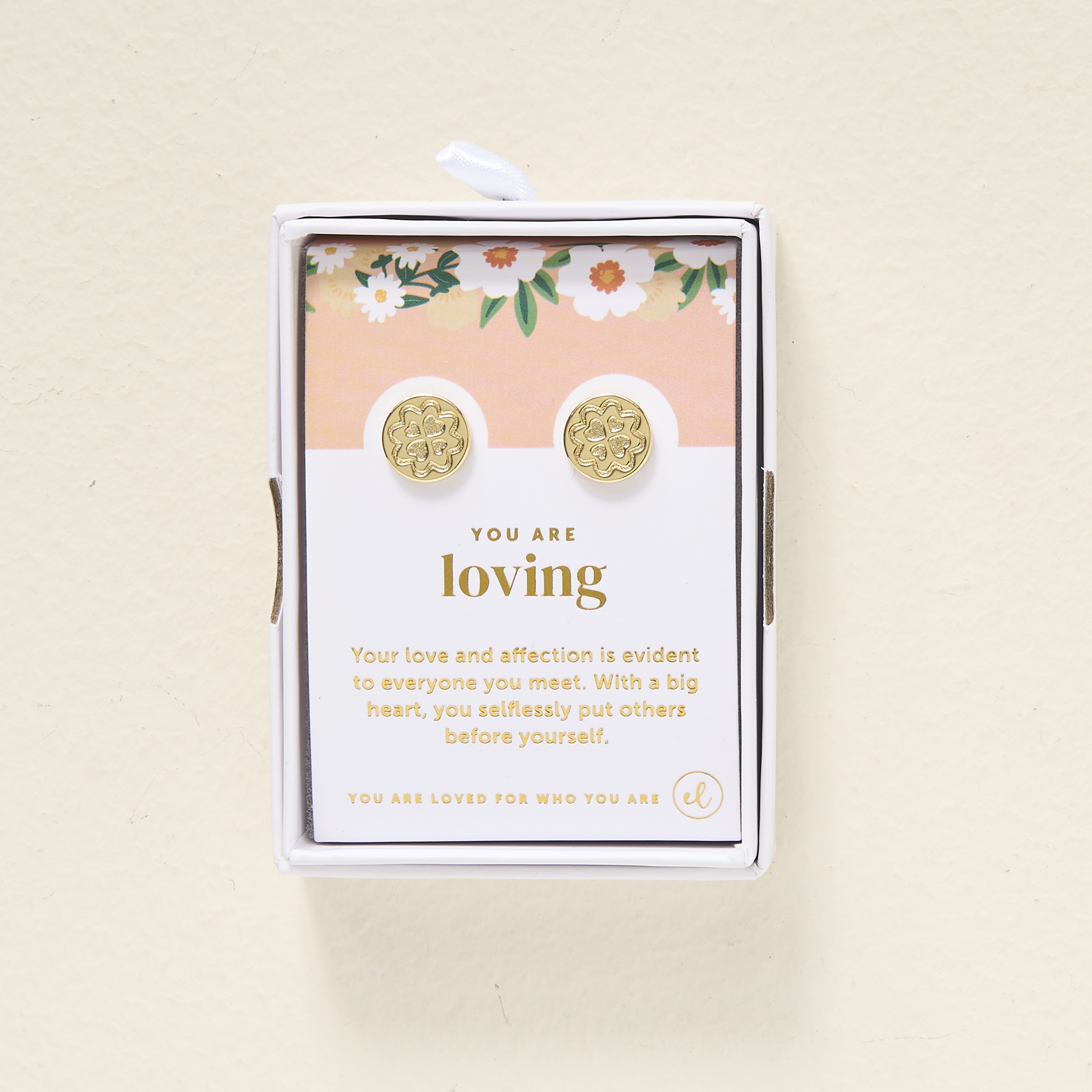 Picture of Loving Earrings-Gold