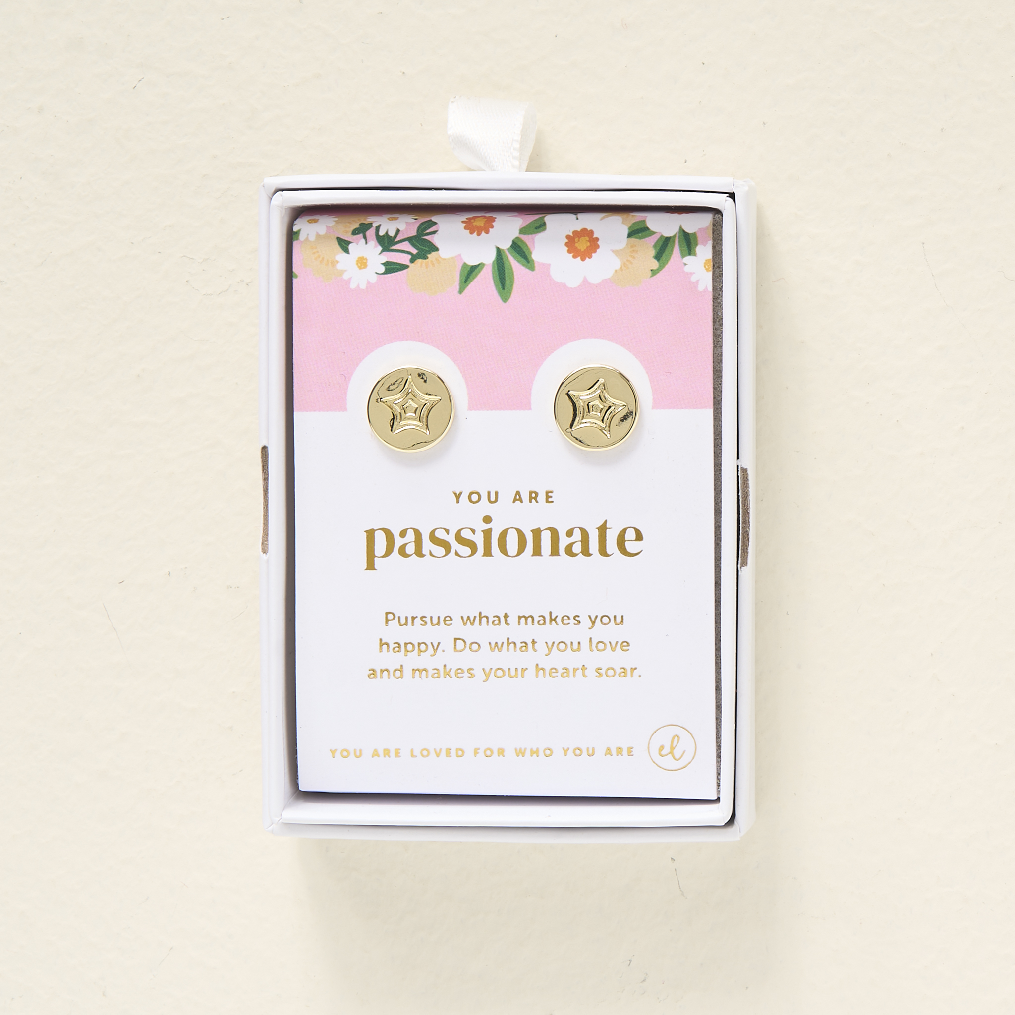 Picture of Passionate Earrings-Gold