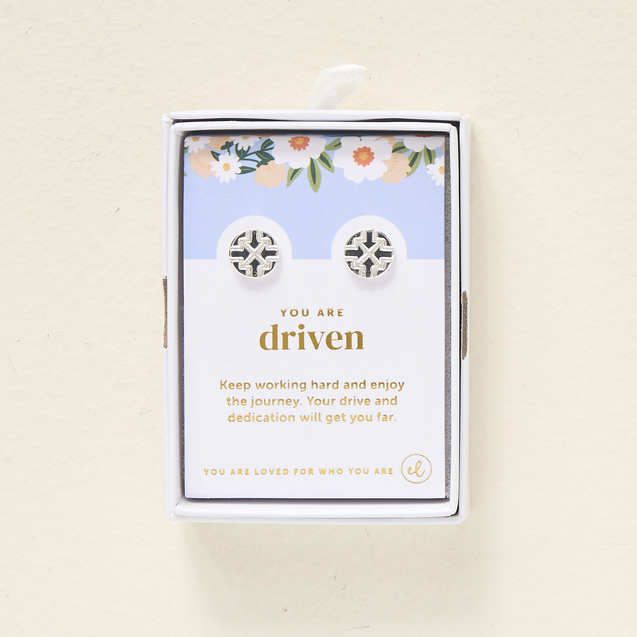 Picture of Driven Earrings-Silver