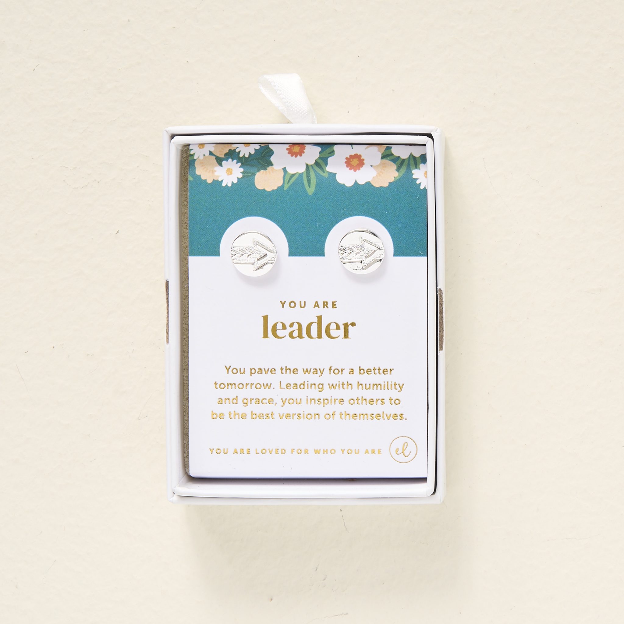 Picture of Leader Earrings-Silver