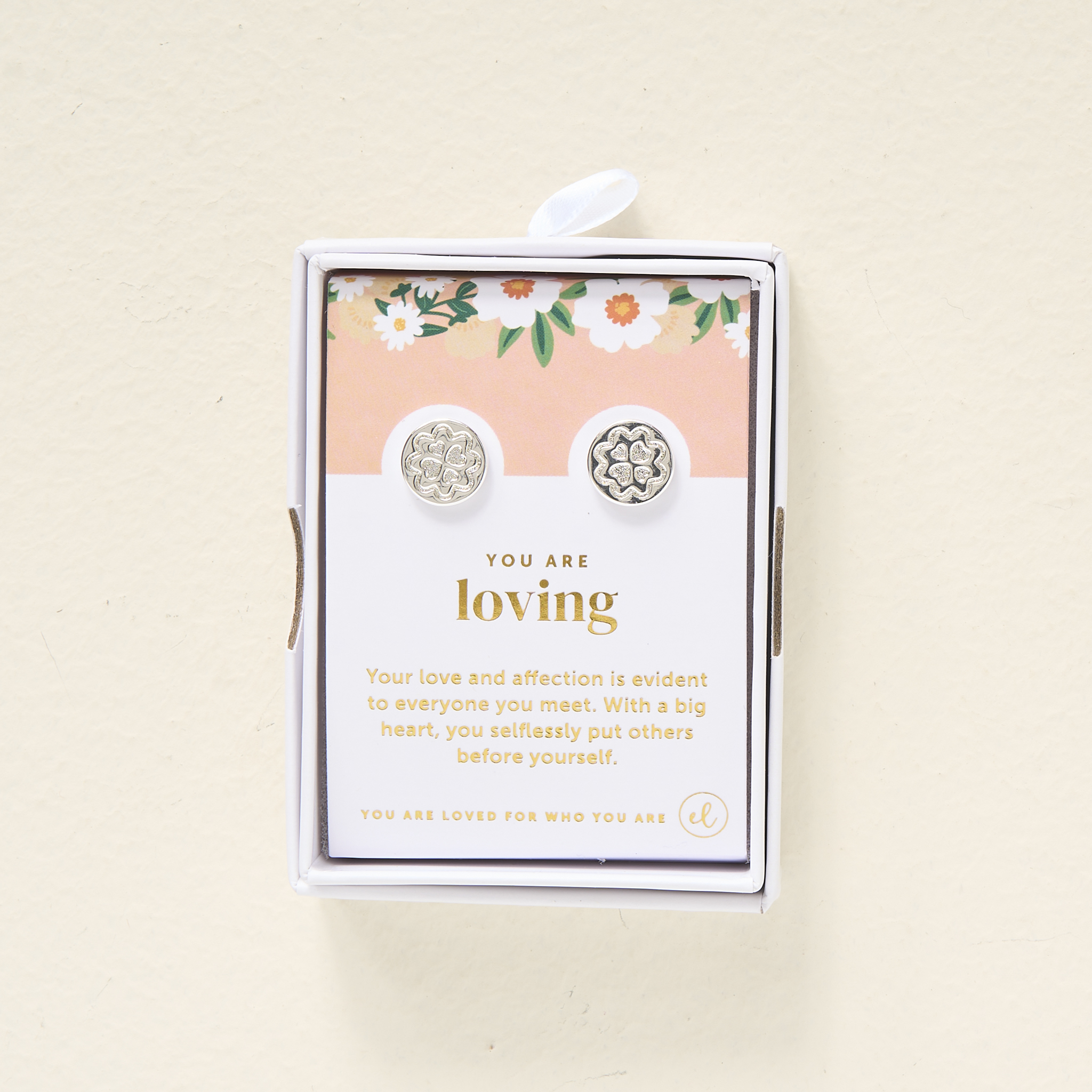 Picture of Loving Earrings-Silver