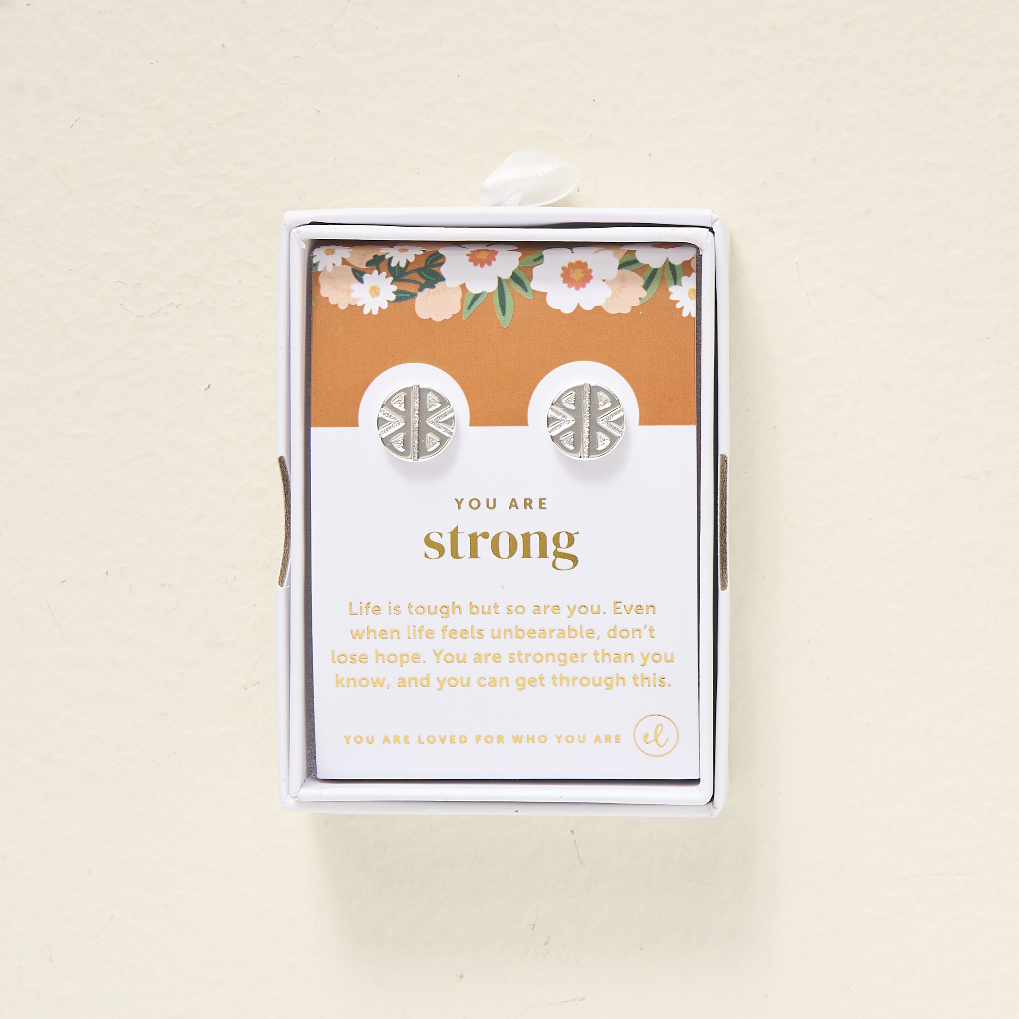 Picture of Strong Earrings-Silver