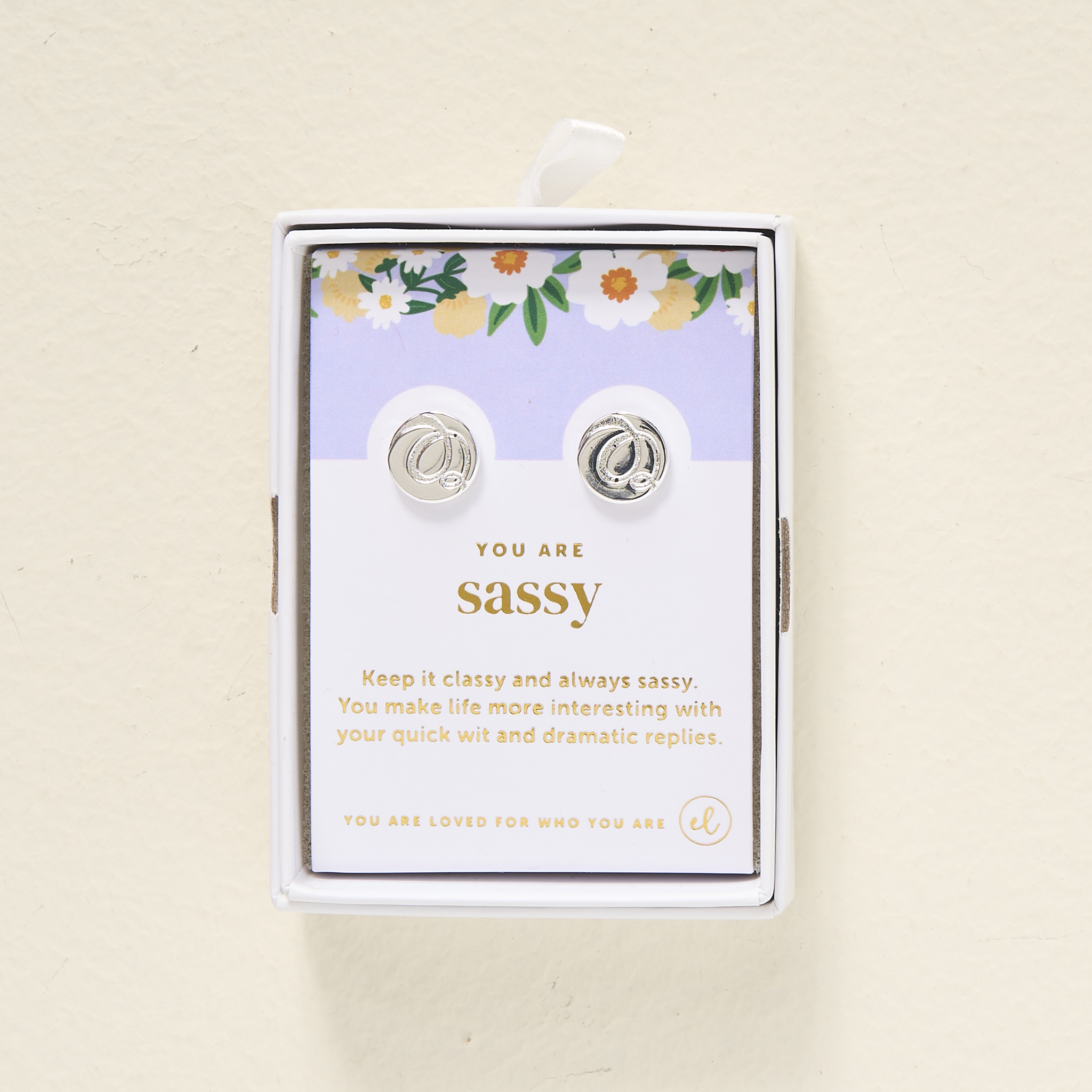 Picture of Sassy Earrings-Silver