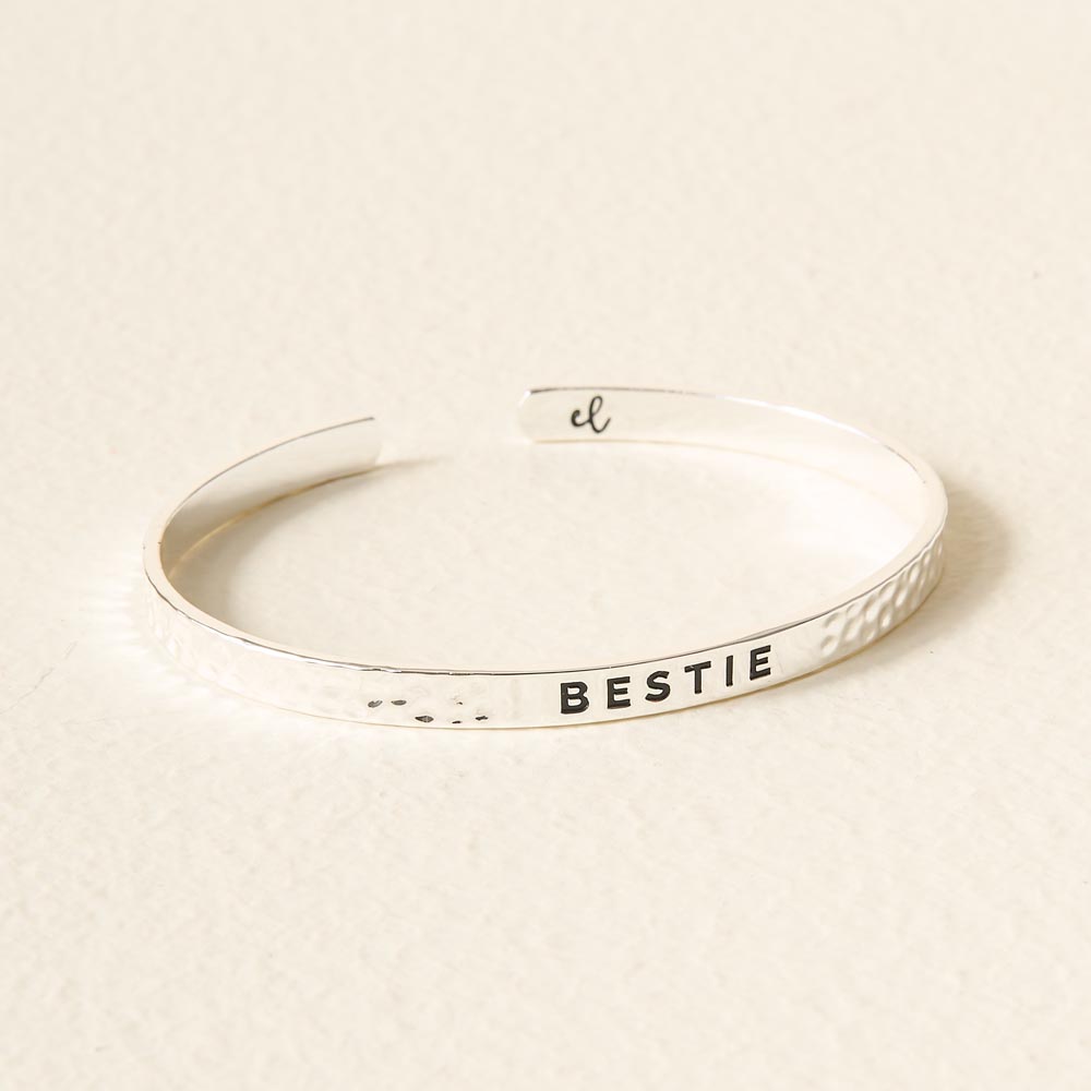 Picture of Little Reminder Cuff Silver - Bestie