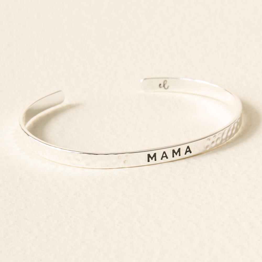 Picture of Little Reminder Cuff Silver - Mama