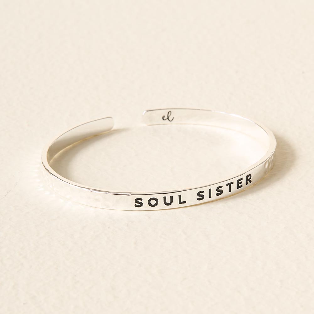 Picture of Little Reminder Cuff Silver - Soul Sister