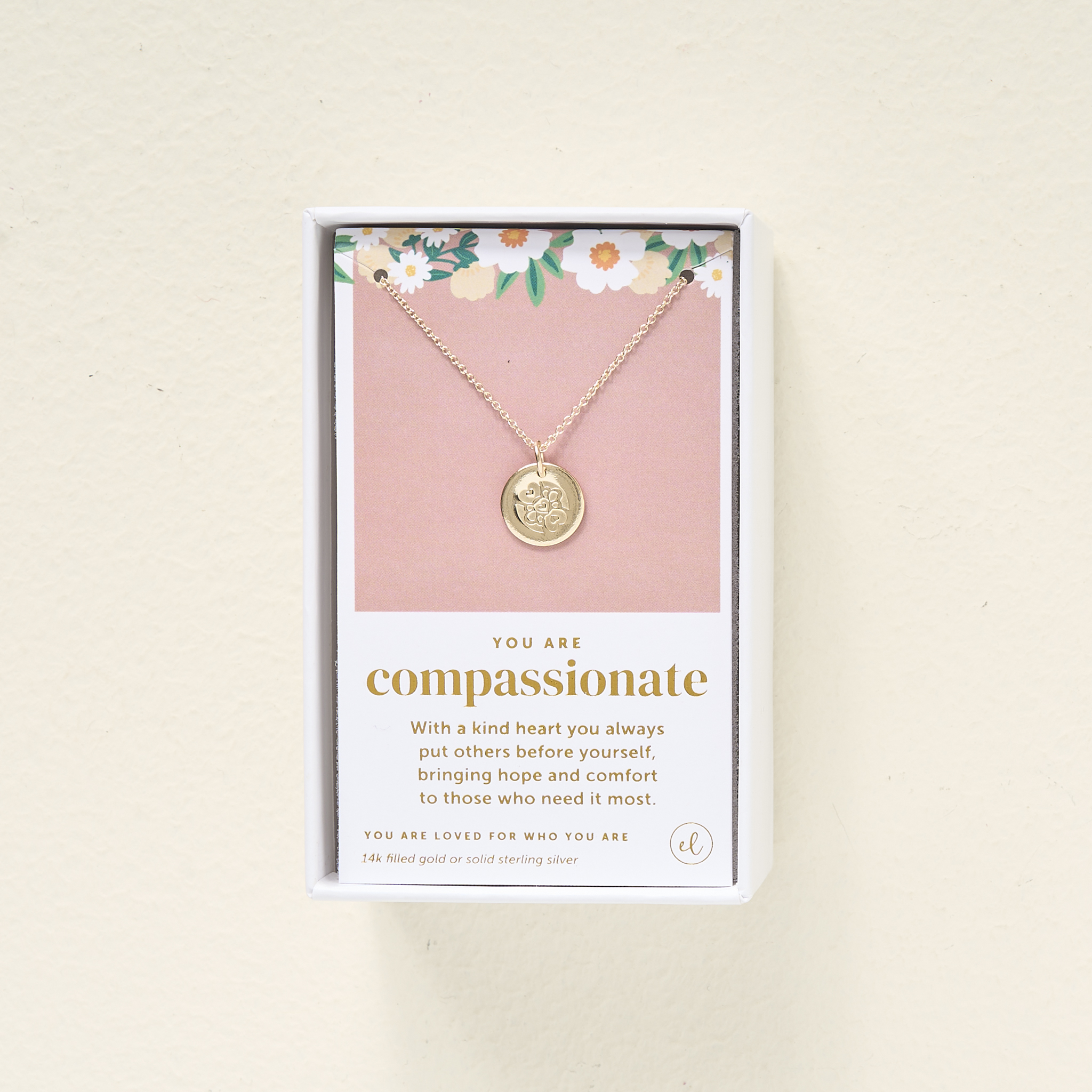 Picture of Compassionate Necklace- Gold