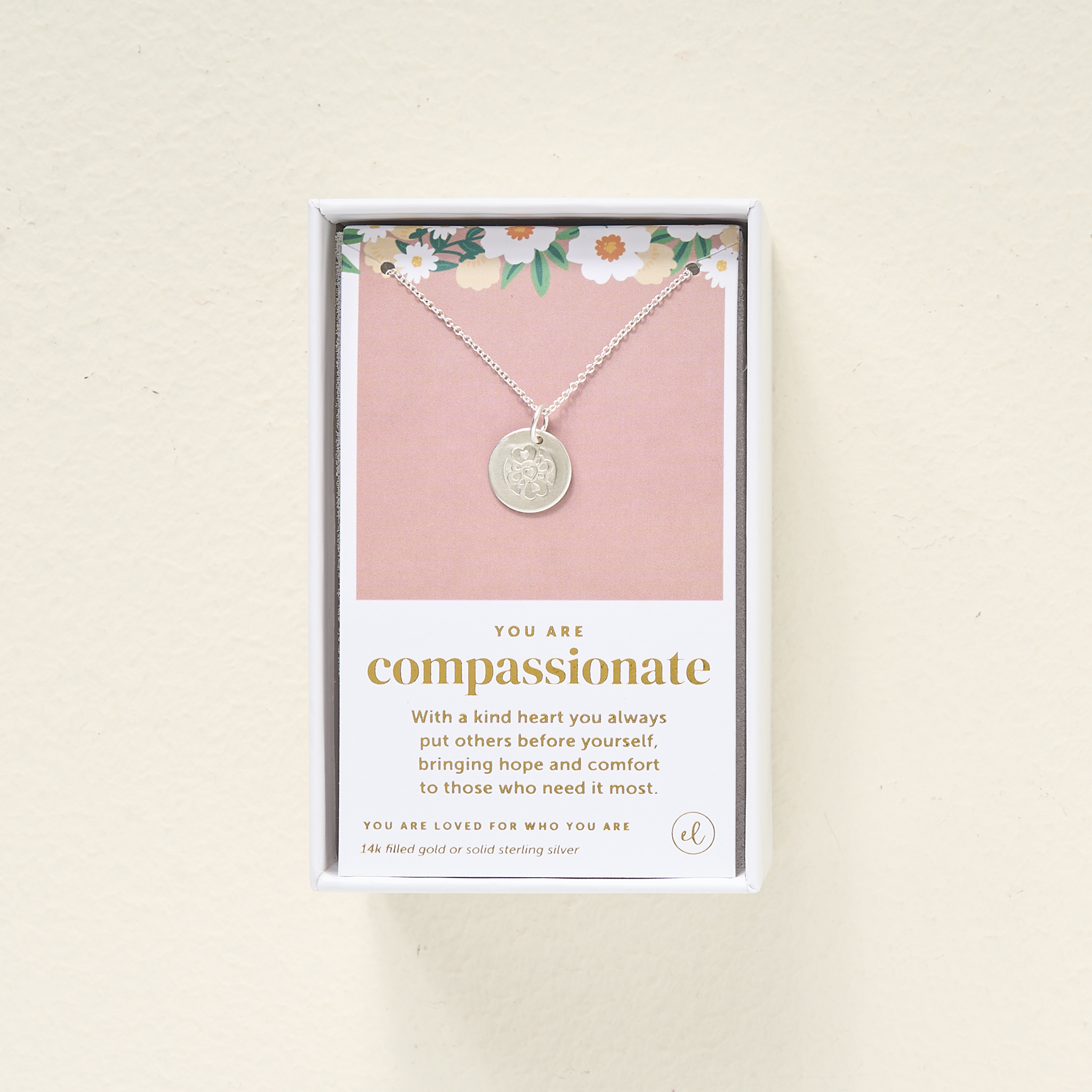 Picture of Compassionate Necklace- Silver