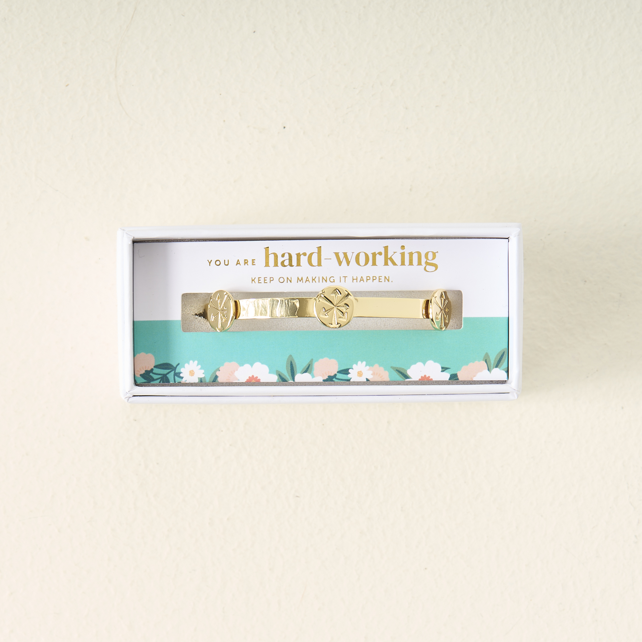 Picture of Hardworking Skinny Stacker Cuff - Gold