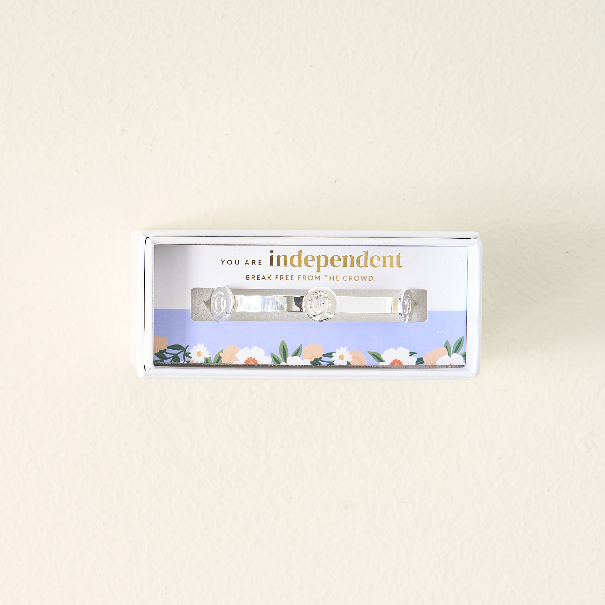 Picture of Independent Skinny Stacker Cuff - Silver