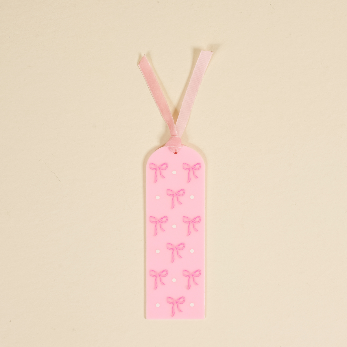 Picture of Acrylic Bookmark-Bows Pink