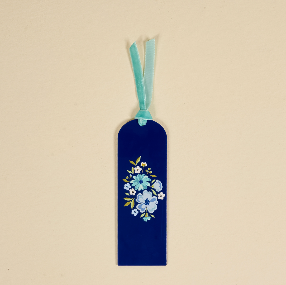 Picture of Acrylic Bookmark-Dainty Floral Navy