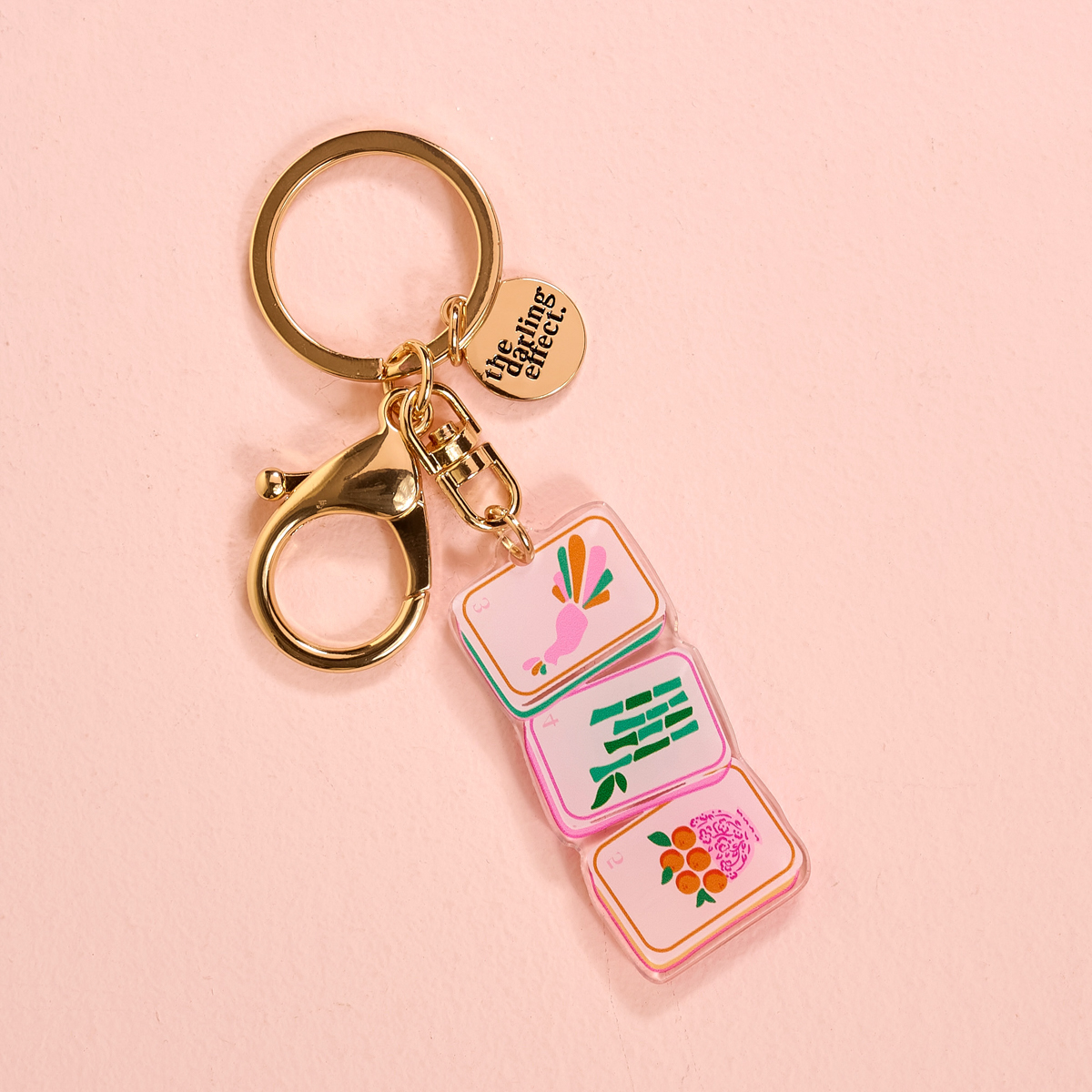 Picture of Acrylic Keychain-Mahjong Tiles
