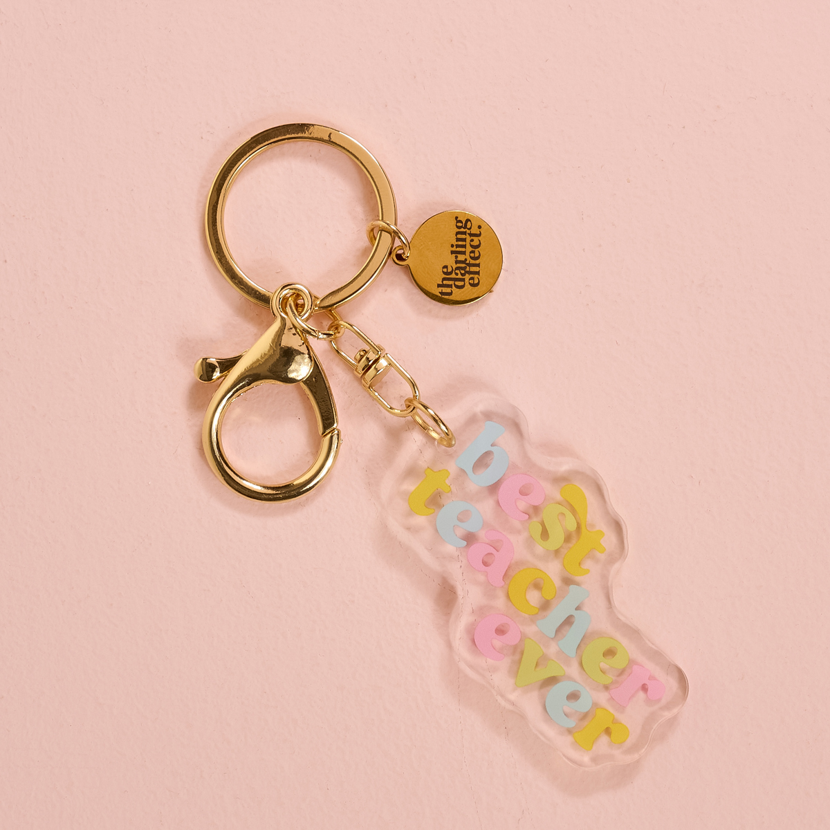 Picture of Acrylic Keychain-Best Teacher Ever