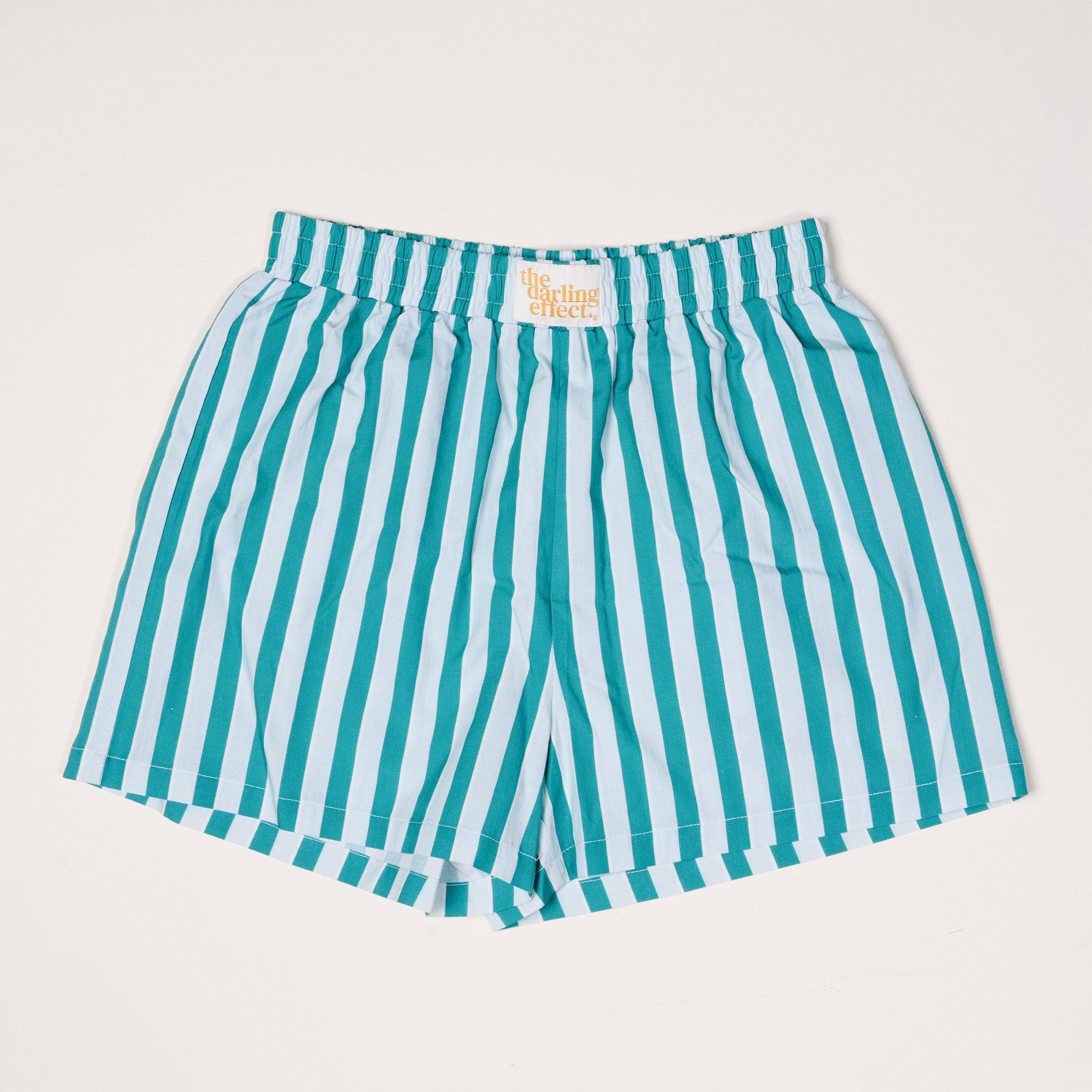 Picture of All Day Boxer Shorts-L-Sicily Stripes Teal