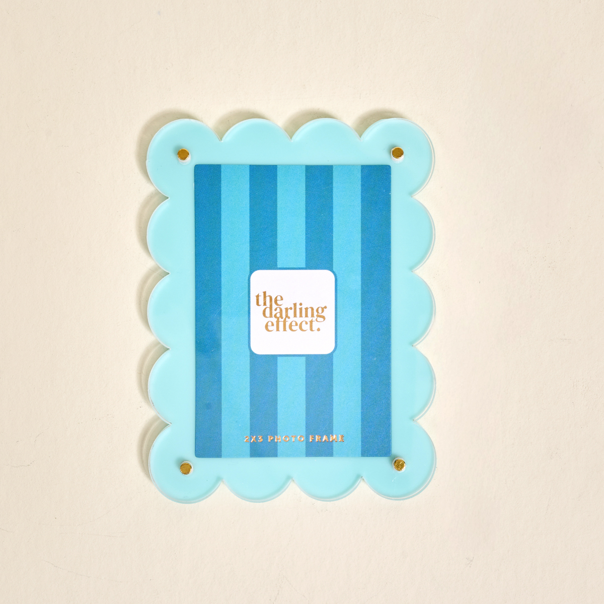 Picture of Mini Acrylic Picture Frame Magnet-Blue