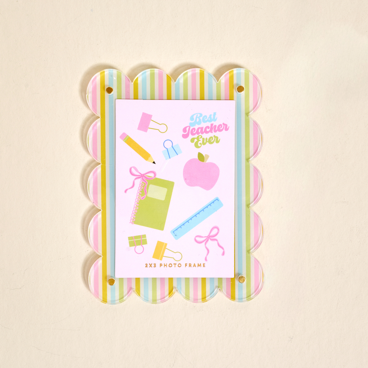 Picture of Mini Acrylic Picture Frame Magnet-Color Me Happy