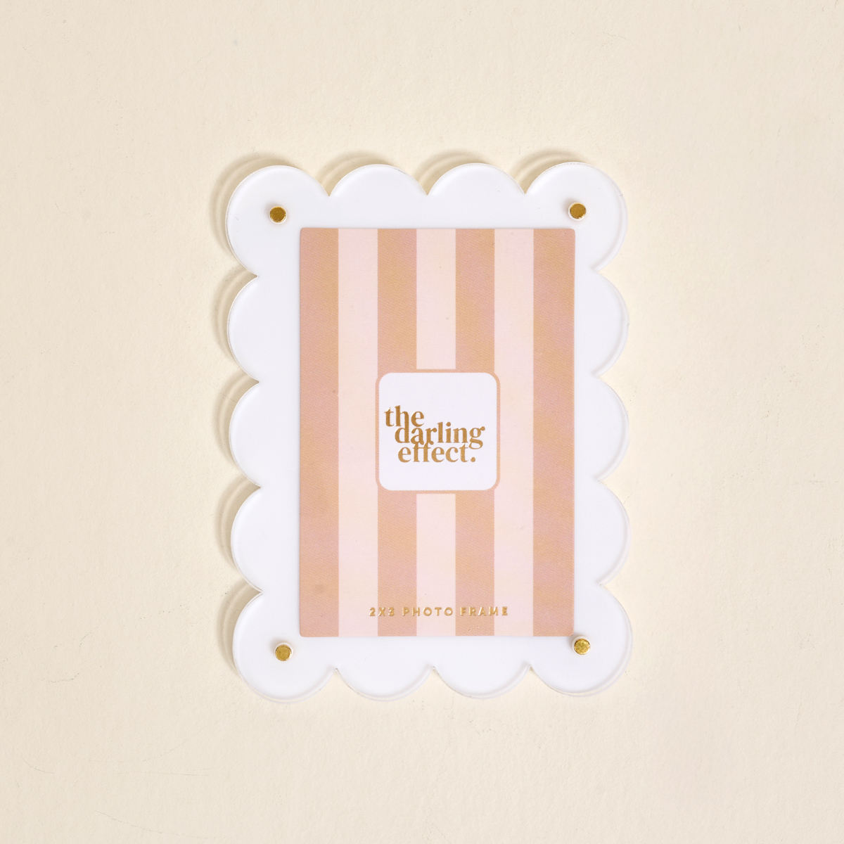 Picture of Mini Acrylic Picture Frame Magnet-White