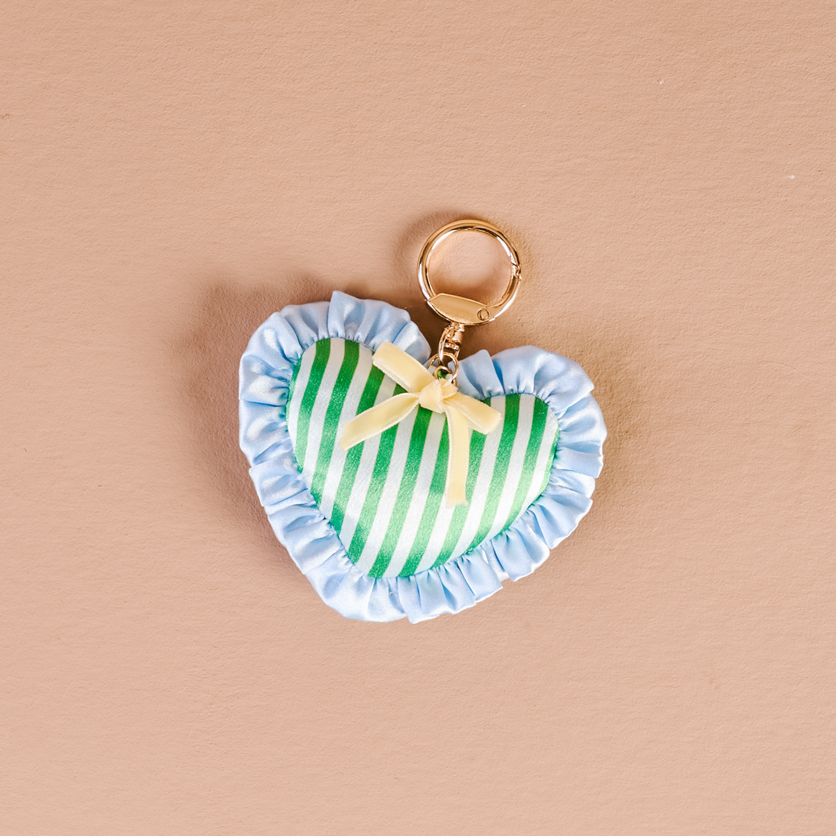 Picture of Puffy Heart Bag Charm-Cool Crush