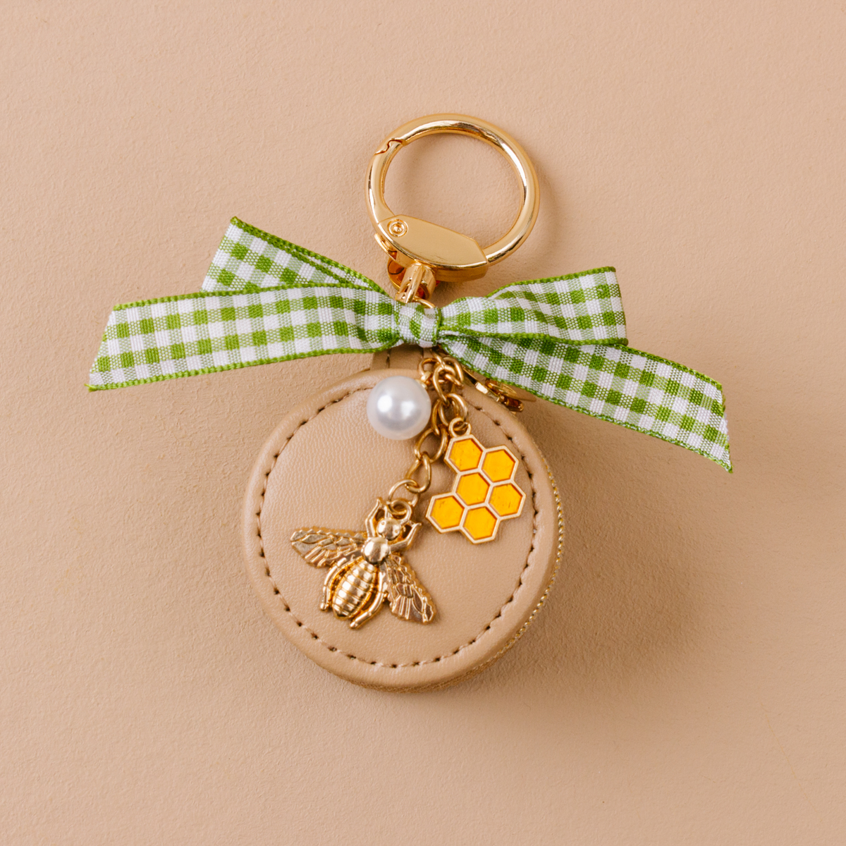 Picture of Travel Jewelry Case Bag Charm-Hey Honey