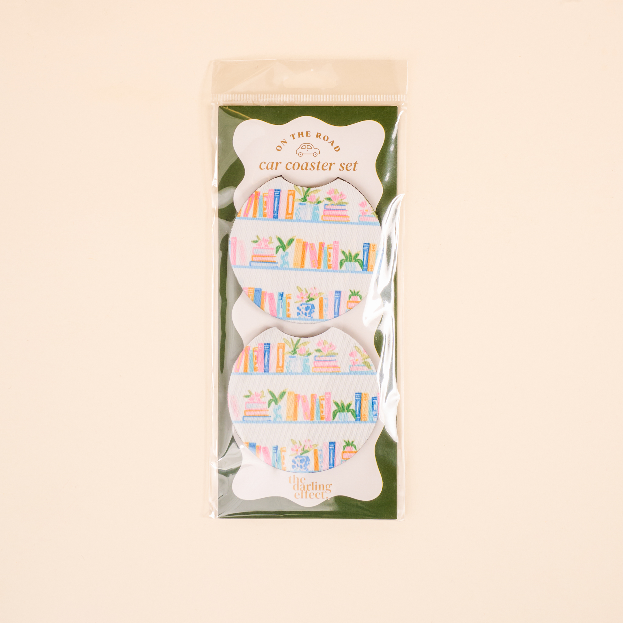Picture of On the Road Car Coaster Set-Book Shelfie