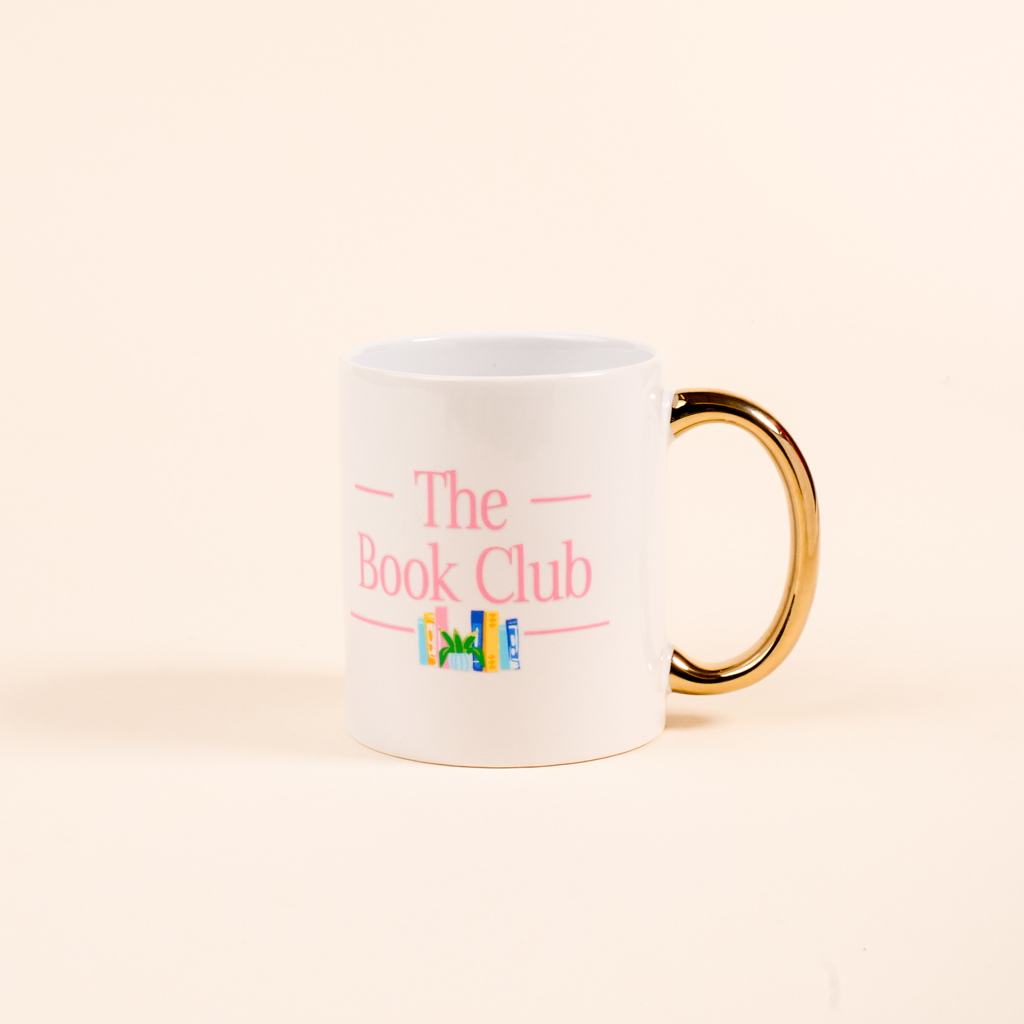Picture of 11 oz Cozy Cute Ceramic Mug-The Book Club