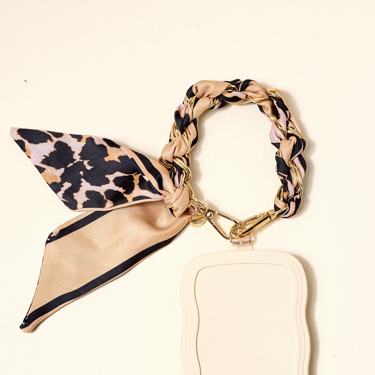 Picture of Call Me Later Phone Scarf-Cheetah