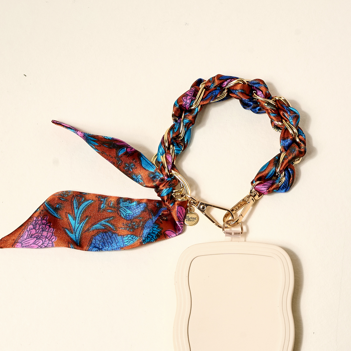Picture of Call Me Later Phone Scarf-Vibrant Bloom