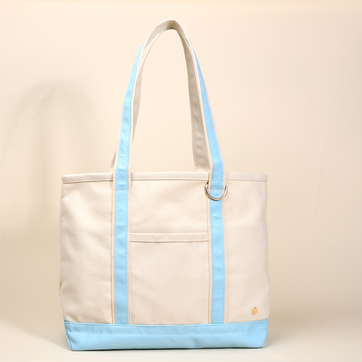 Picture of The Signature Canvas Tote Bag-Light Blue