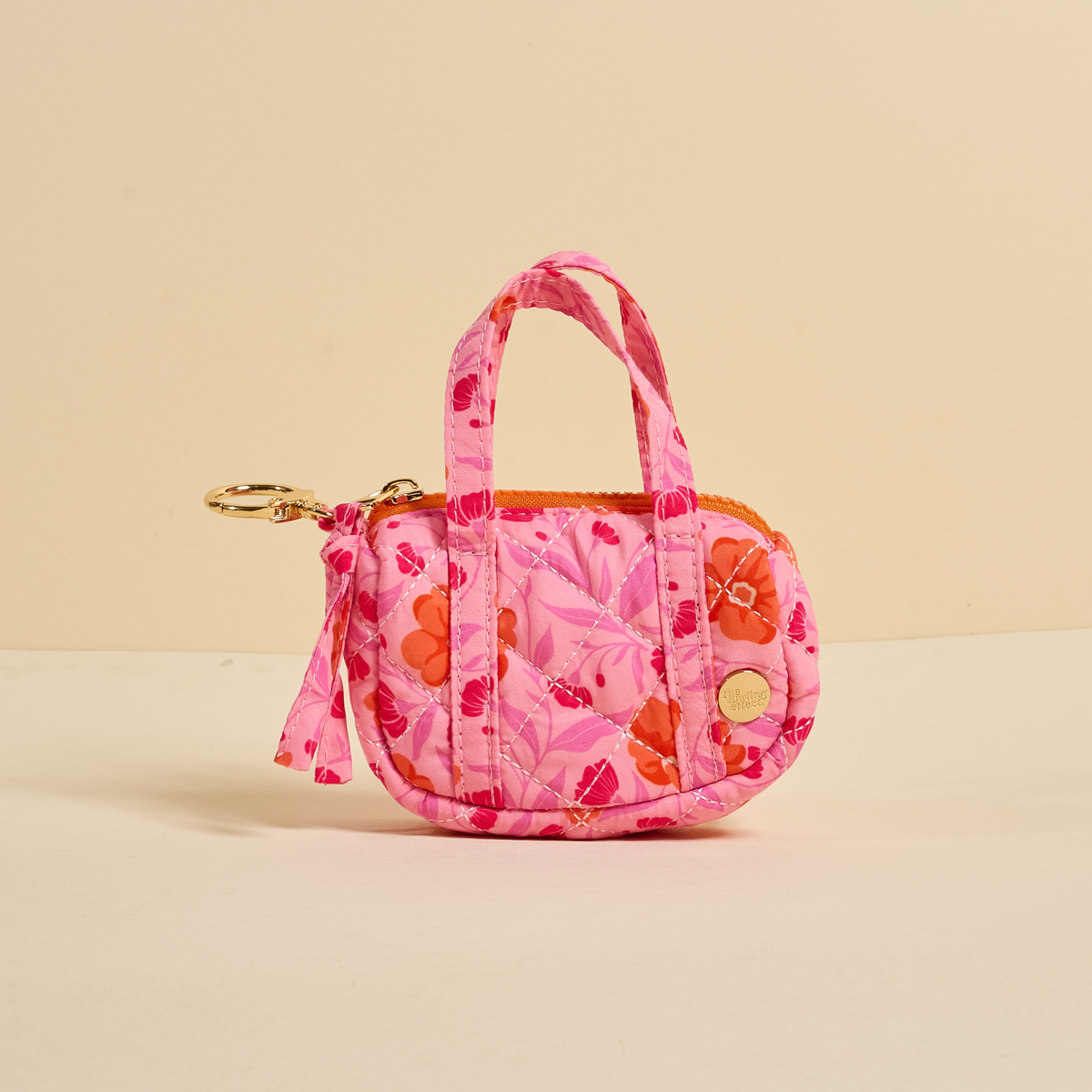 Picture of Itty Bitty Duffle Bag Charm-Poppin' Petals Hot Pin