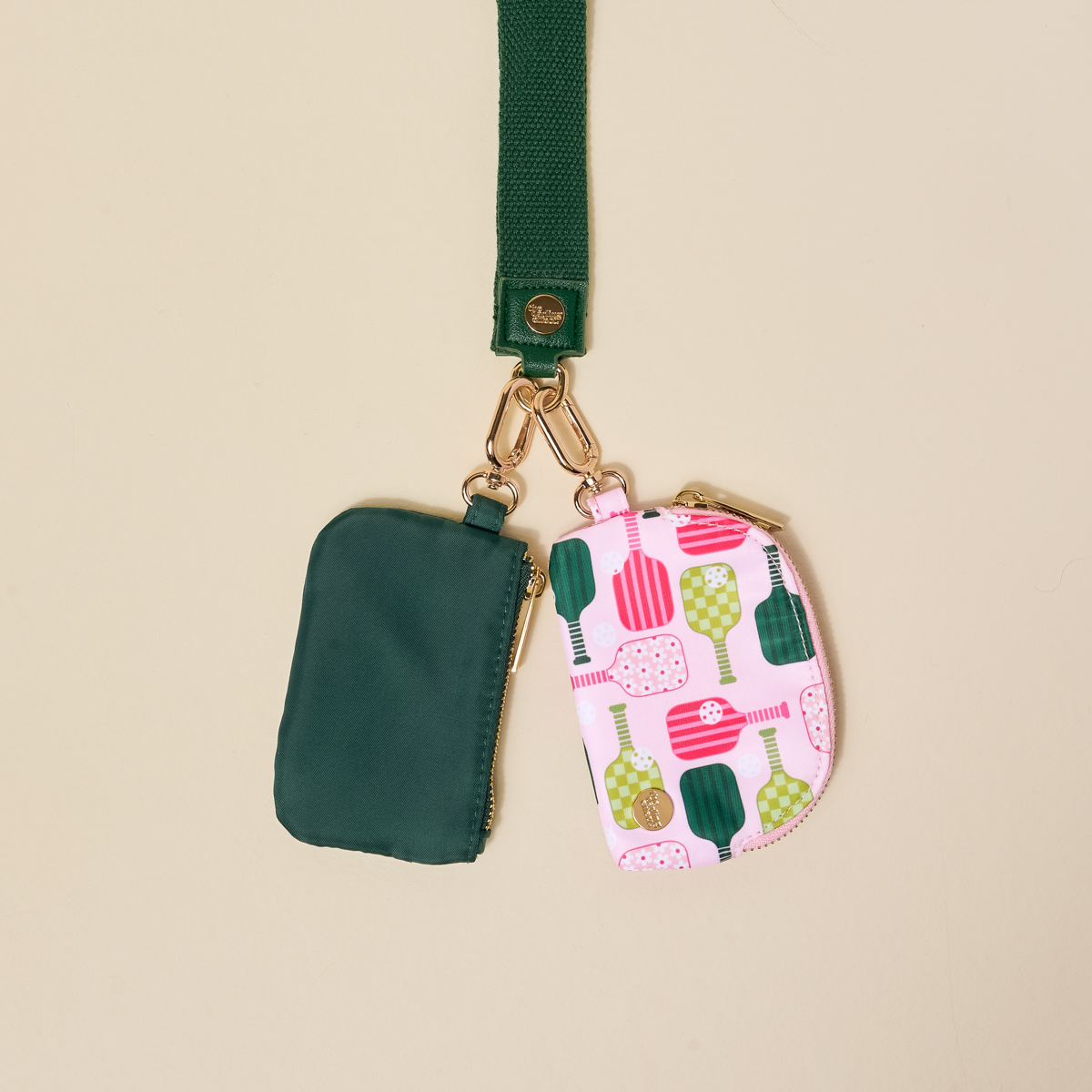 Picture of Dynamic Duo Pouch Wristlet-Pickleball Party
