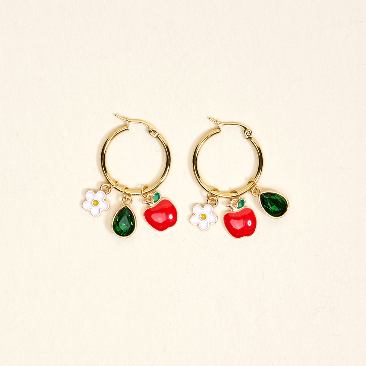 Picture of Signature Hoop Earrings-Apple of My Eye