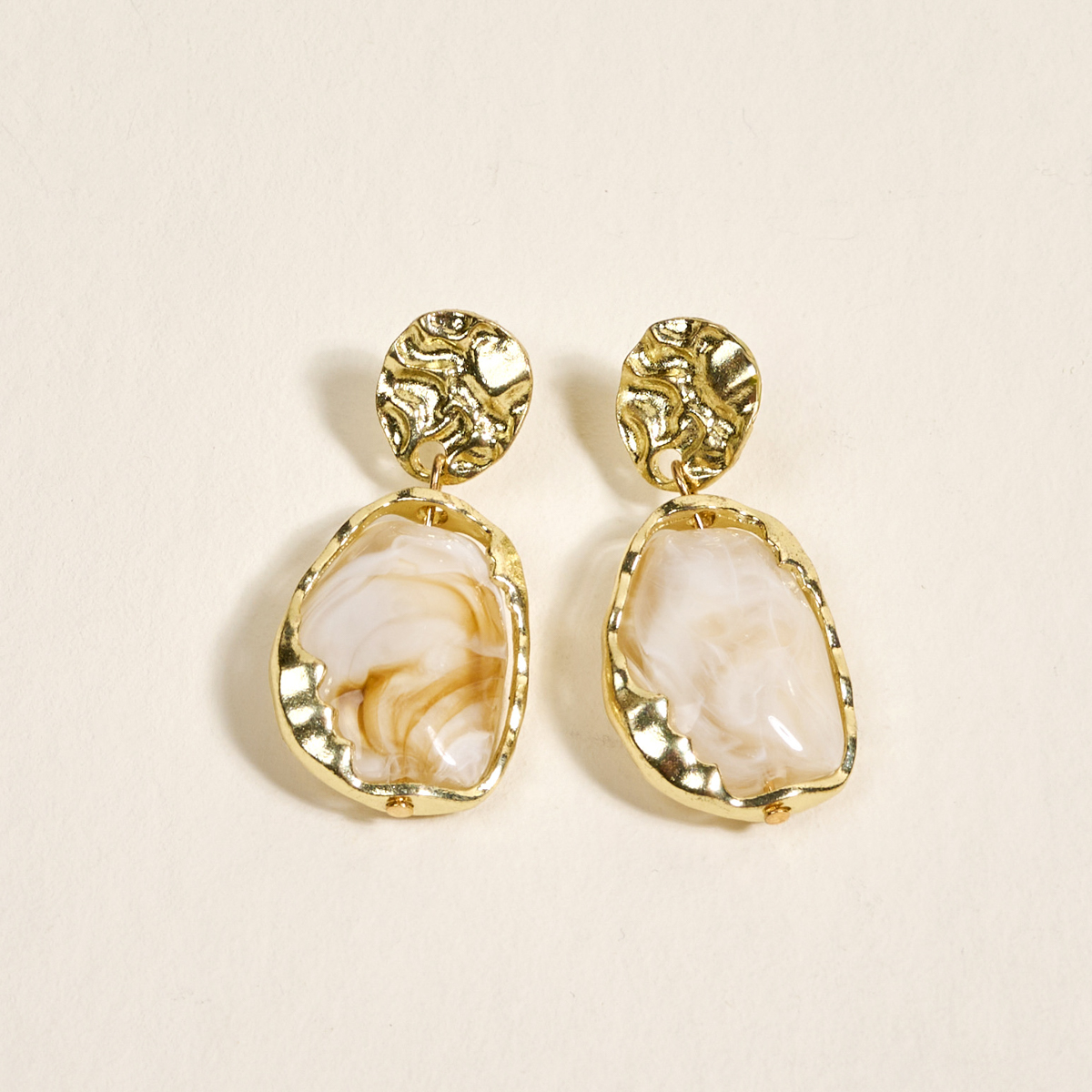 Picture of Standout Earrings-Liquid Gold