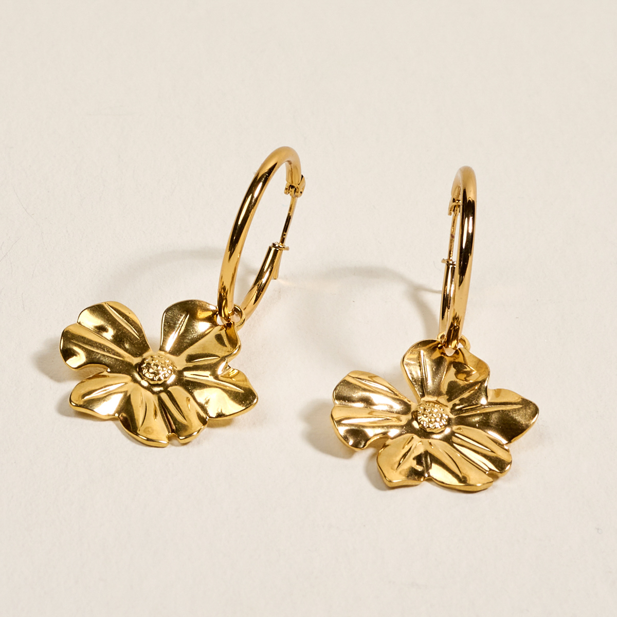 Picture of Standout Earrings-Sunlit Petal