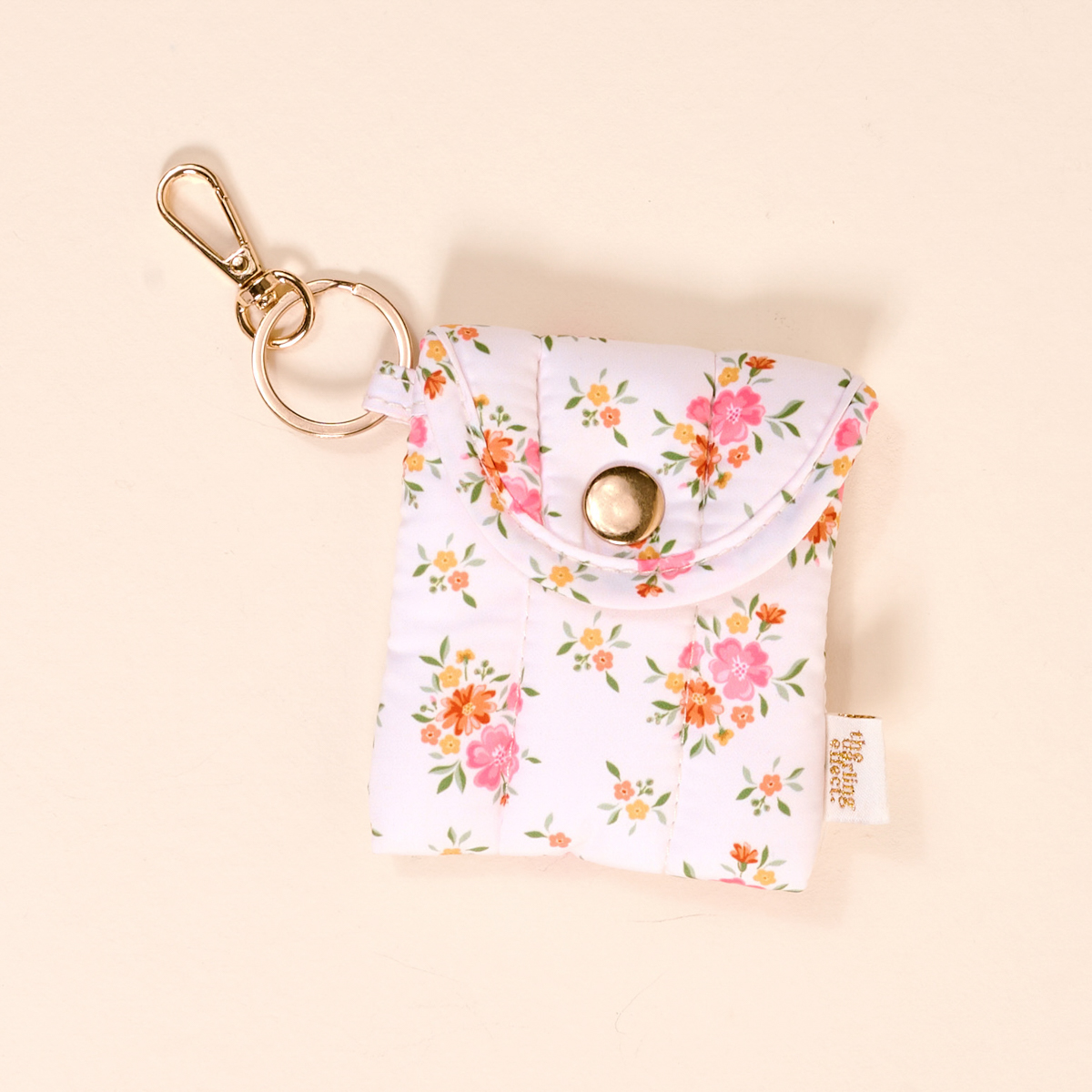 Picture of Puffy Earbud Case Keychain-Endless Daydream Cream
